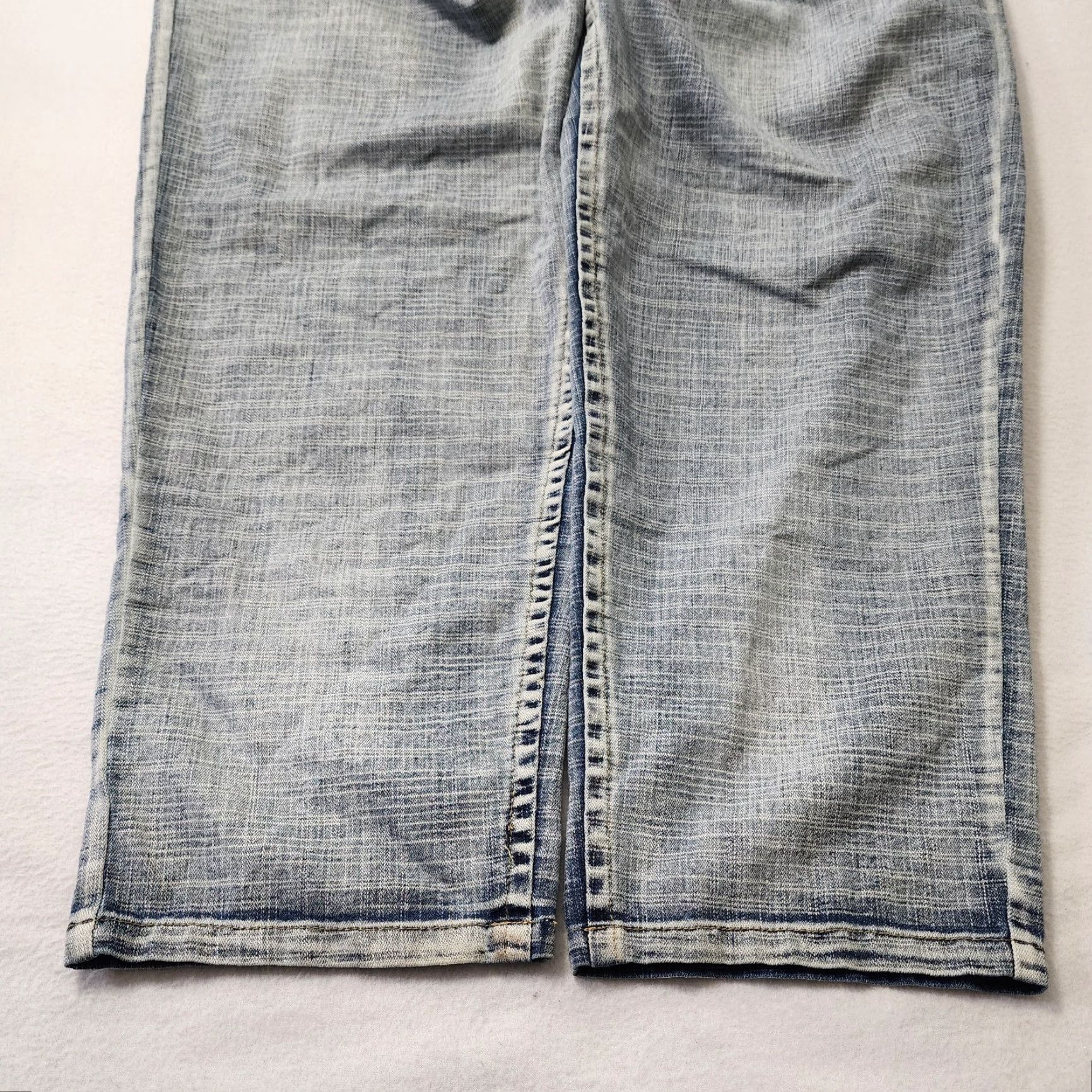 Vintage VINTAGE Y2K Koman Baggy Jeans Mens 48x31 Blue Hip Hop Embroidered Wide-Leg Grunge Skater Size US 32 / EU 48 - 5 Thumbnail