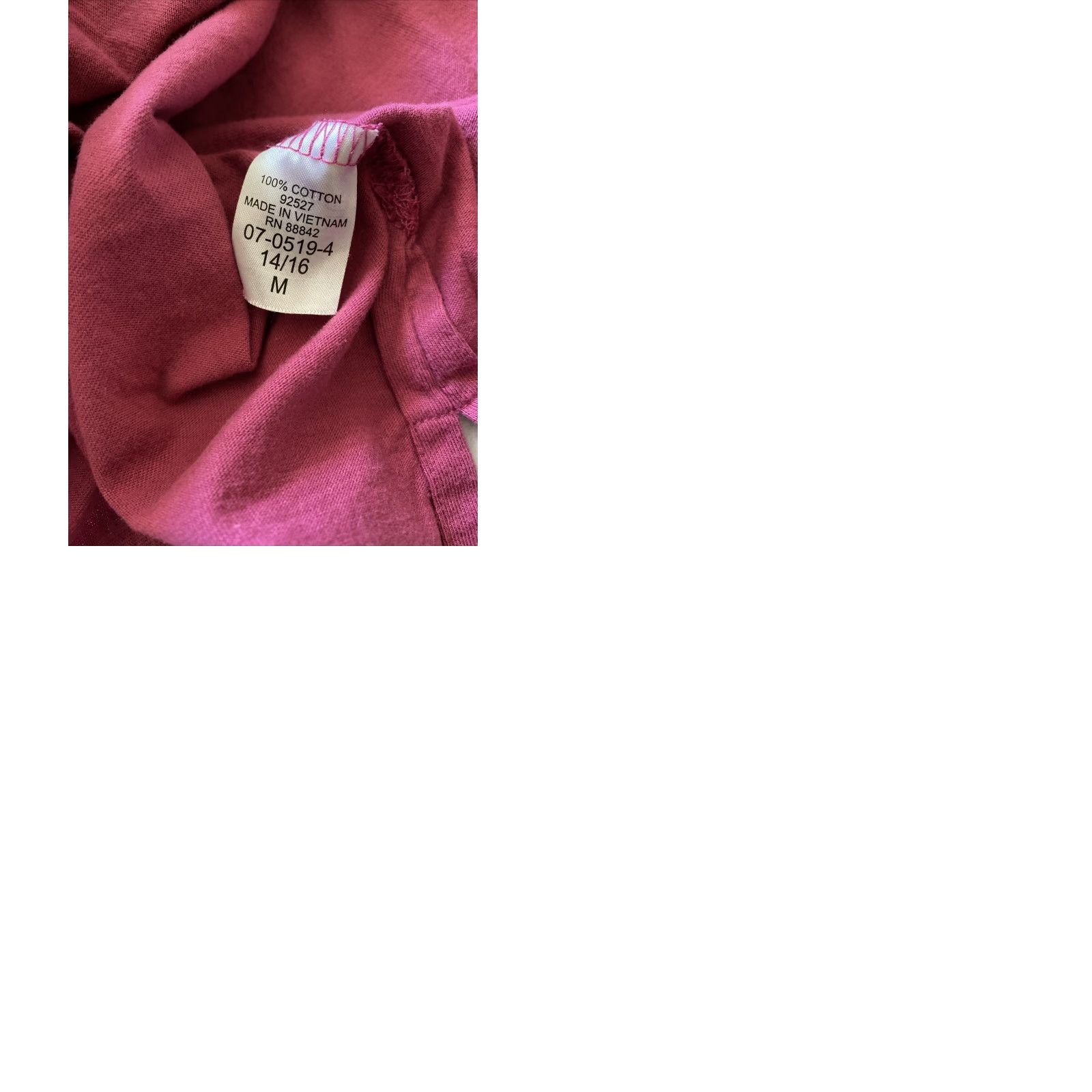 Vintage VINTAGE? No. Woman Whitin Magenta V-Neck Top Striped 3/4 Sleeve T-Shirt Casual Woman Within Size M Adult Womens Size M / US 6-8 / IT 42-44 - 9 Thumbnail