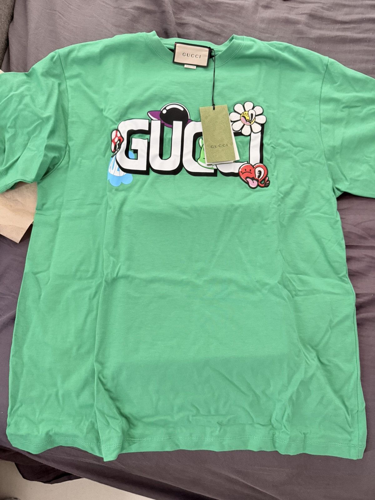 Gucci Gucci embroidered t-shirt Size US XL / EU 56 / 4 - 2 Thumbnail