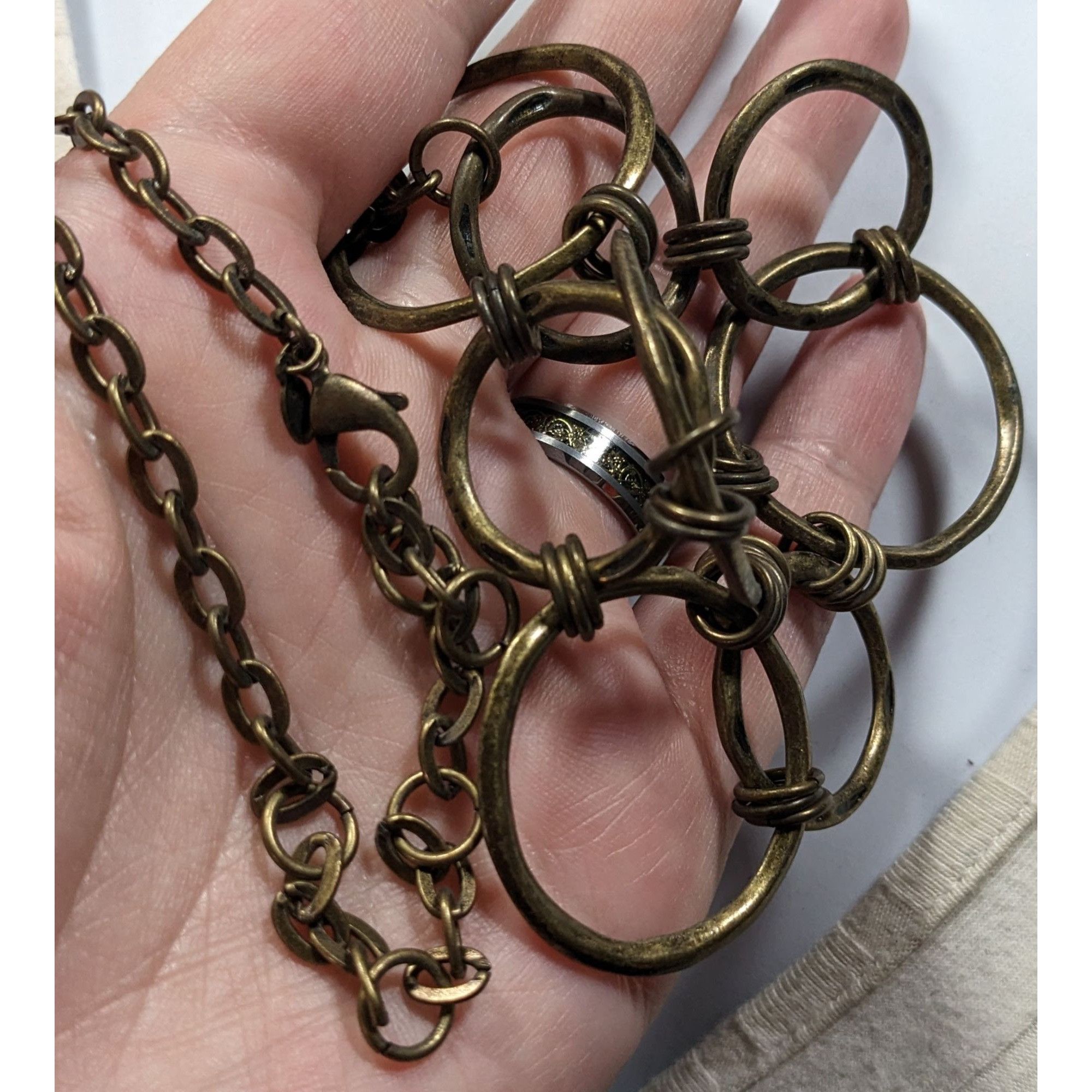 Other Premier Designs Madrid Brutalist Open Ring Bib Necklace Size ONE SIZE - 3 Thumbnail