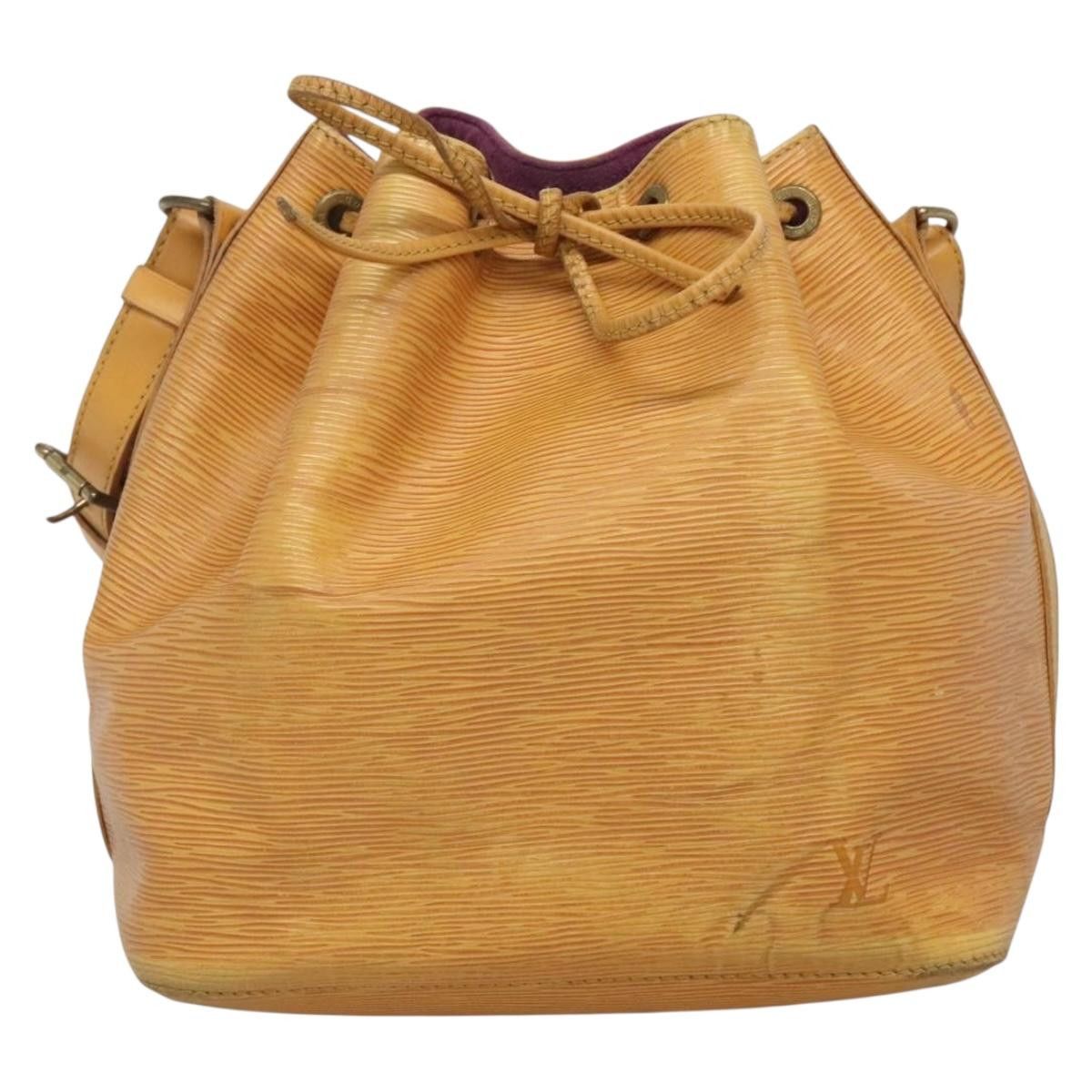 Louis Vuitton LOUIS VUITTON Epi Petit Noe Shoulder Bag Yellow M44109 Size ONE SIZE - 2 Thumbnail