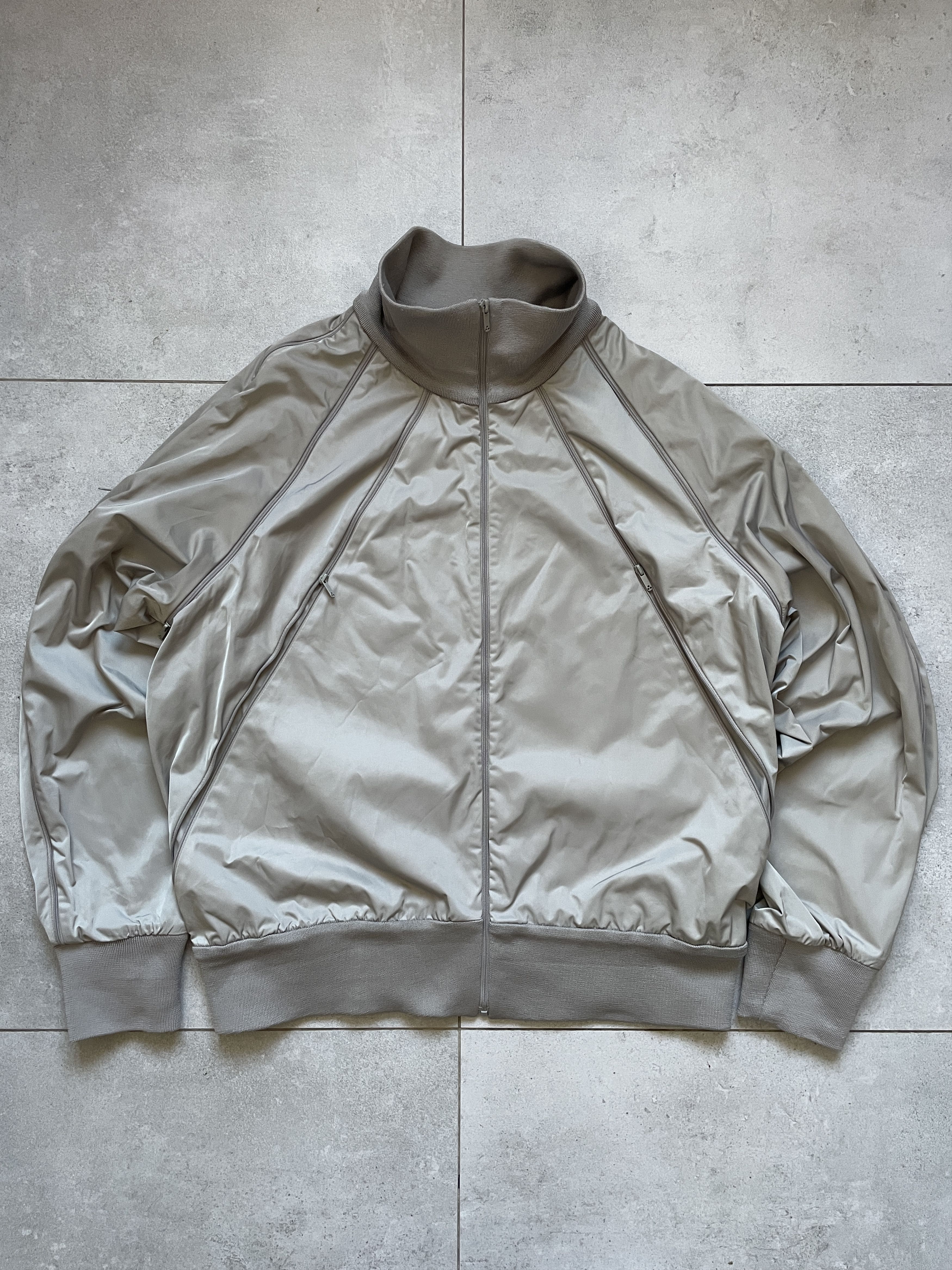 G-Star G STAR RAW X MARC NEWSMAN GRAY ZIPPER BOMBER JACKET Size US L / EU 52-54 / 3 - 2 Thumbnail