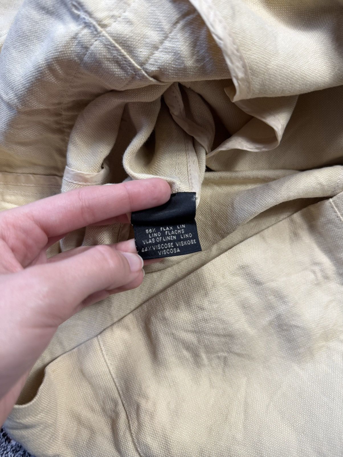 Polo Ralph Lauren Ralph Lauren Collection Black Label Classics Linen Jacket Size M / US 6-8 / IT 42-44 - 6 Thumbnail