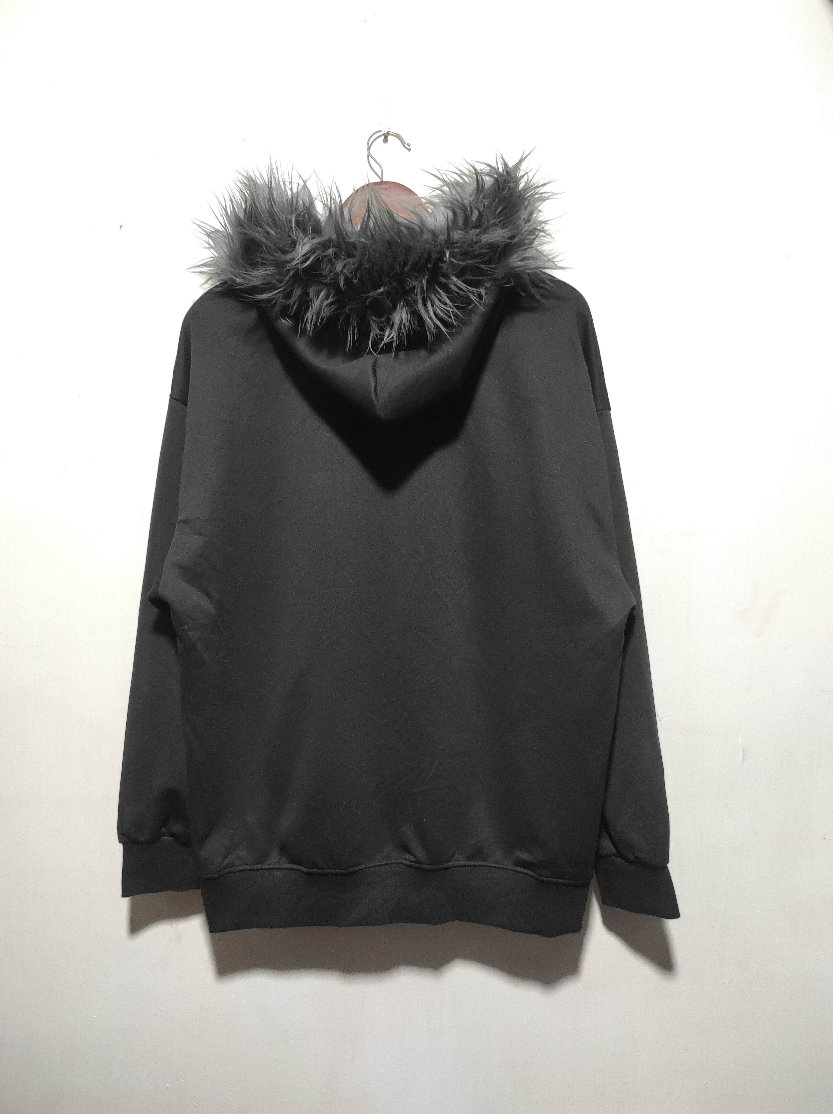 Hysteric Glamour Black Zipper Fur Hoodie LGB IfSixWasNine style Size US L / EU 52-54 / 3 - 11 Thumbnail