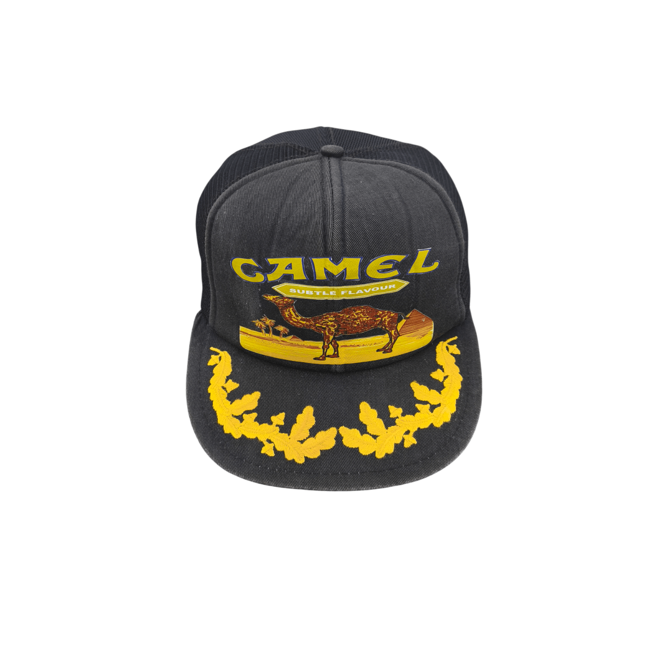 Vintage Vintage Camel Cigarette Racing Trucker Hat Cap Size ONE SIZE - 1 Thumbnail