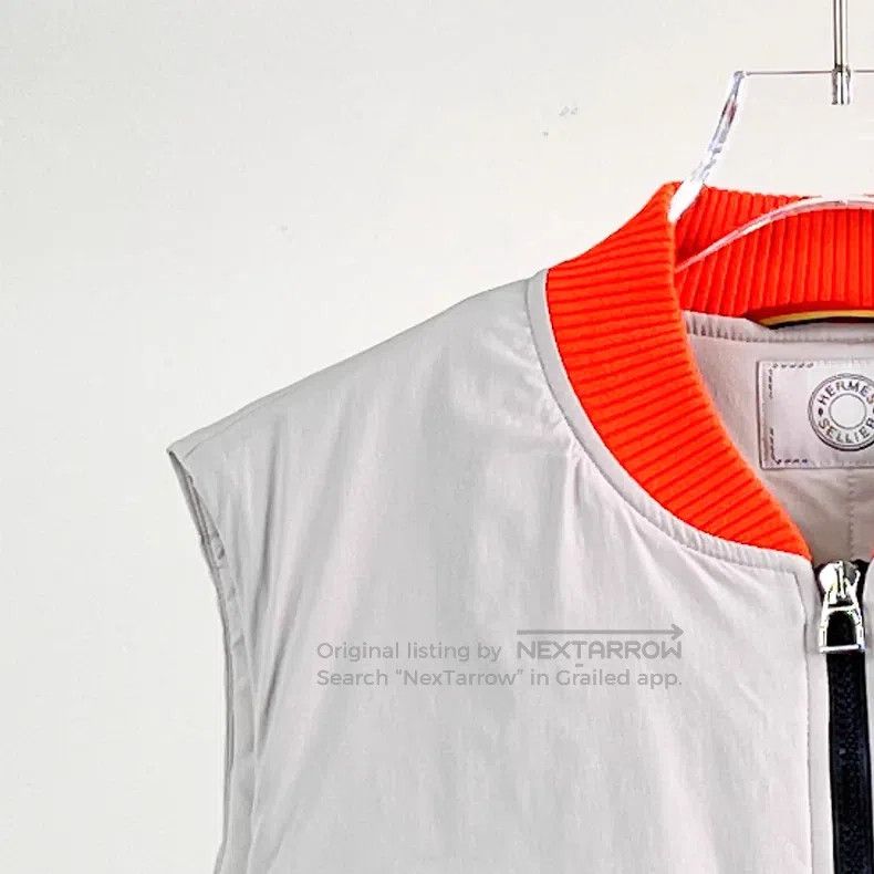 Hermes Hermes Cotton Vest Jacket Size L / US 10 / IT 46 - 3 Thumbnail
