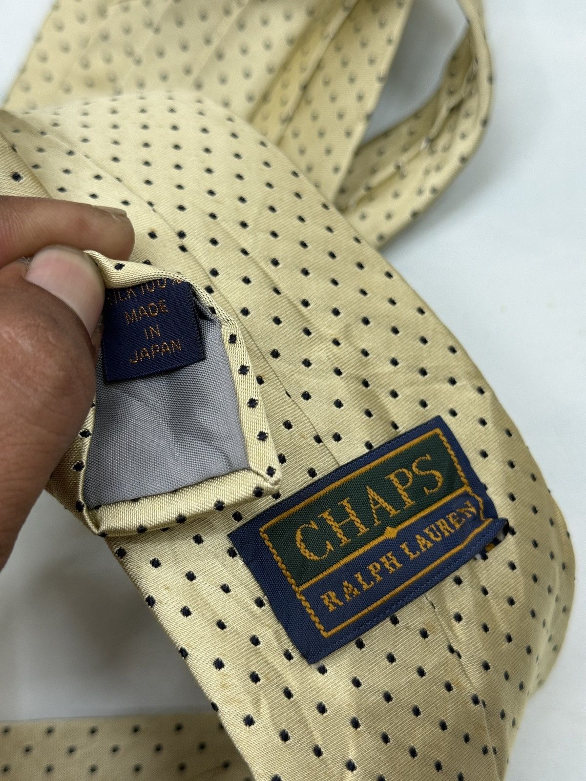 Balenciaga 🔥🔥🔥4 PCS NECKTIES CHANEL BALENCIAGA FENDI CHAPS RALPH LAUREN Size ONE SIZE - 8 Thumbnail