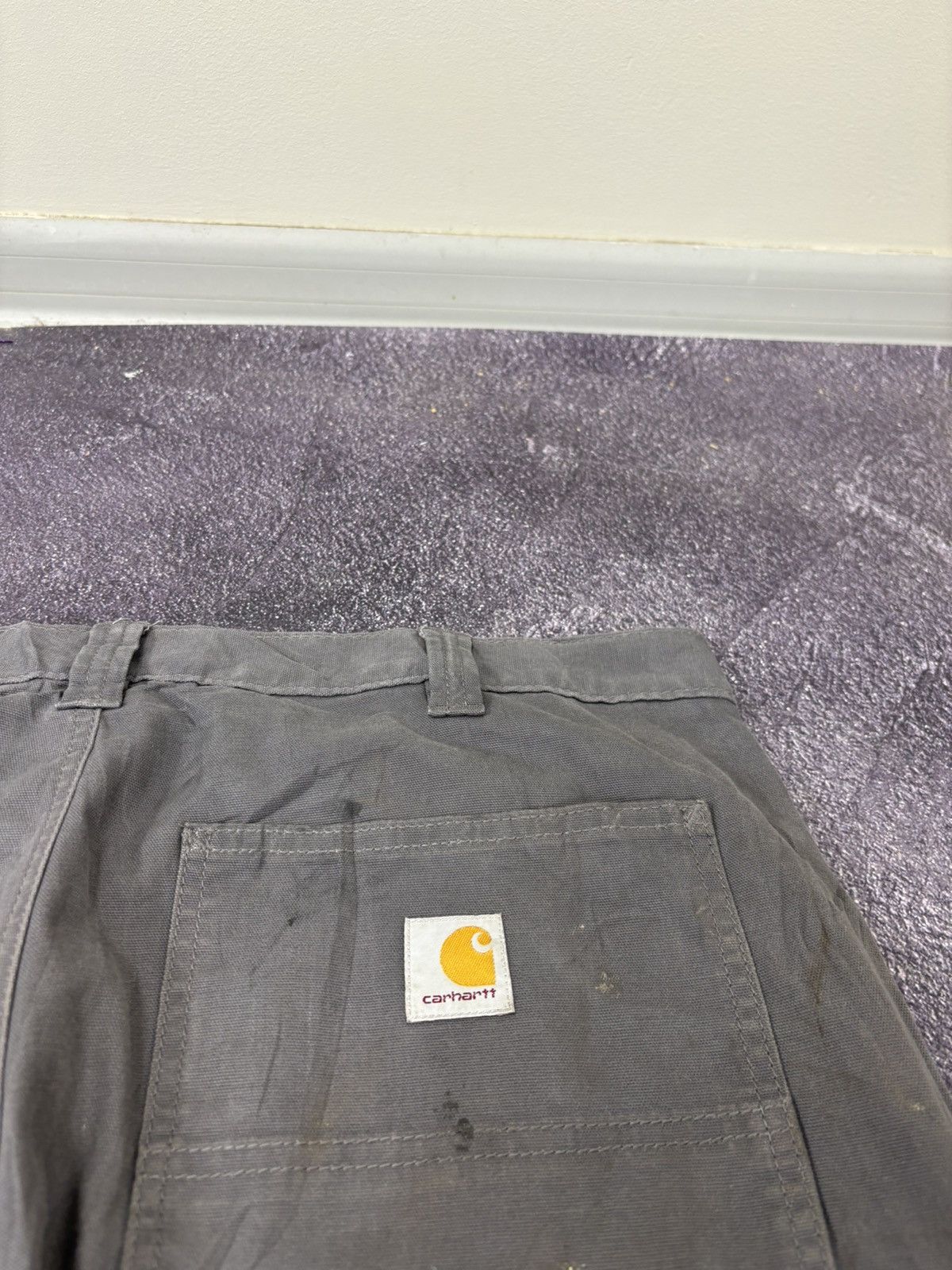 Carhartt Vintage Carhartt Y2K Gray Work Hype Relaxed Fit Baggy Pants Size US 36 / EU 52 - 7 Thumbnail