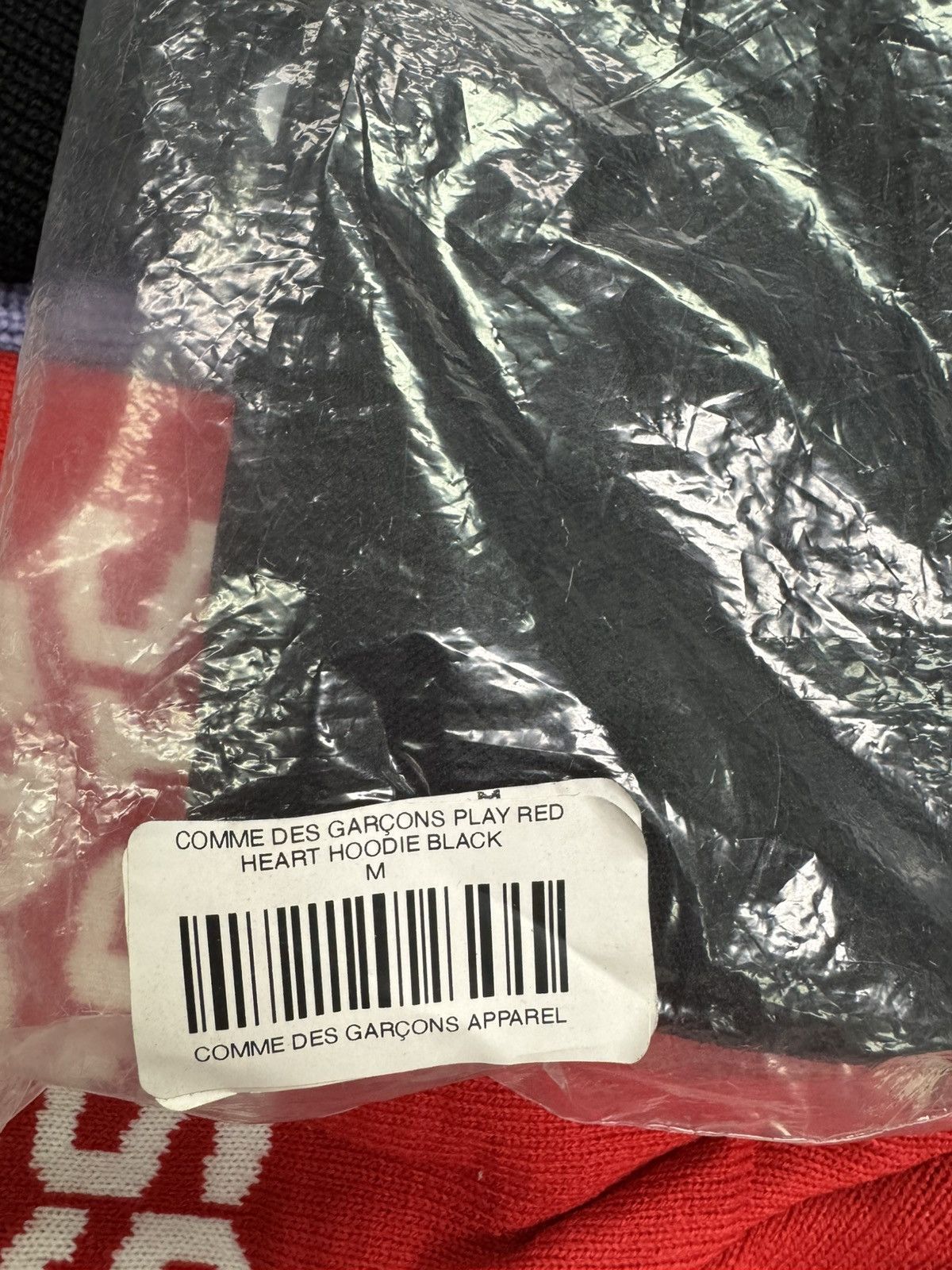 Comme des Garcons Comme Des Garçons PLAY Play Red Heart Hoodie Size US M / EU 48-50 / 2 - 4 Thumbnail