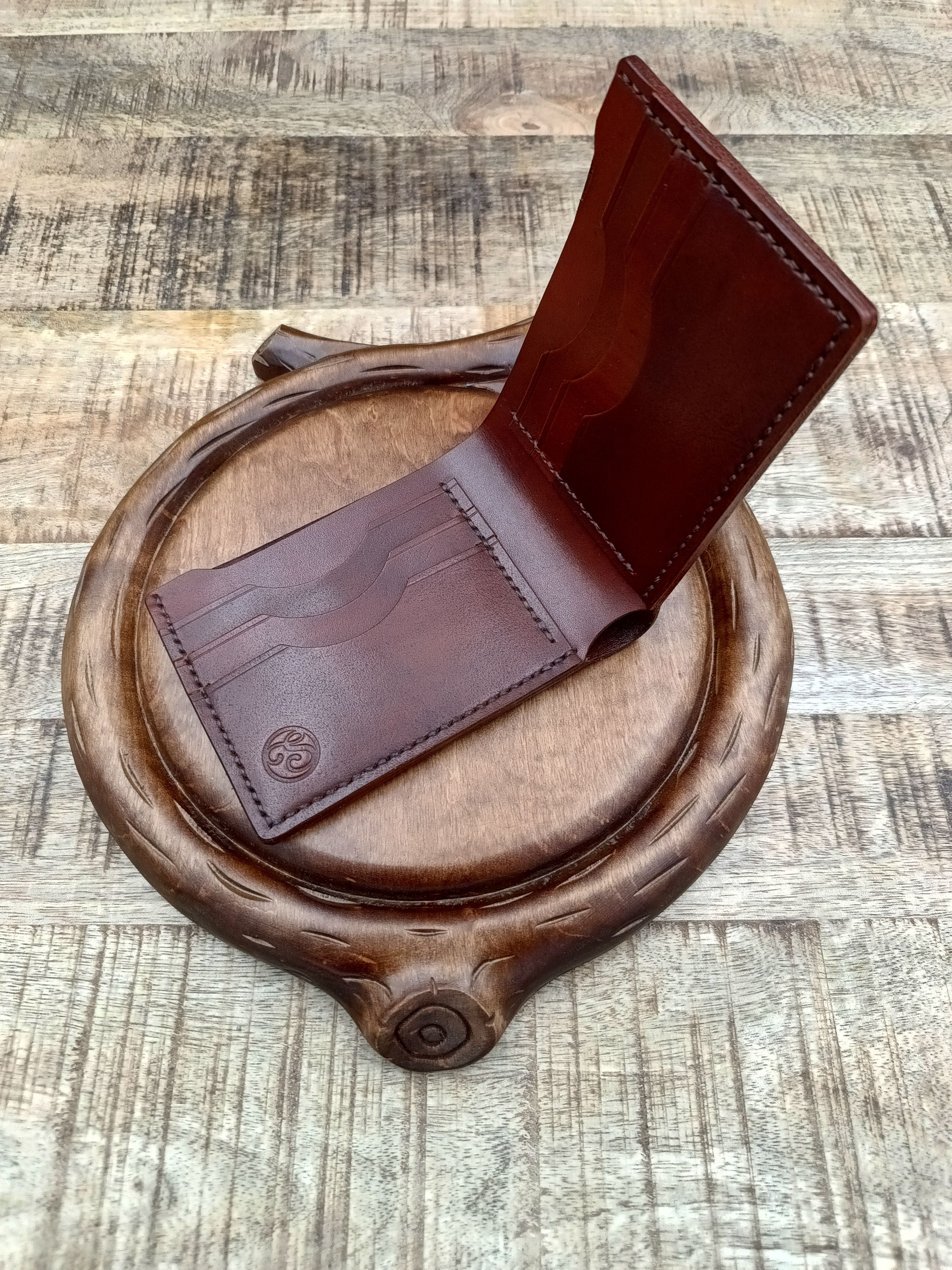 Other Handmade top grain leather wallet cardholder Size ONE SIZE - 5 Thumbnail