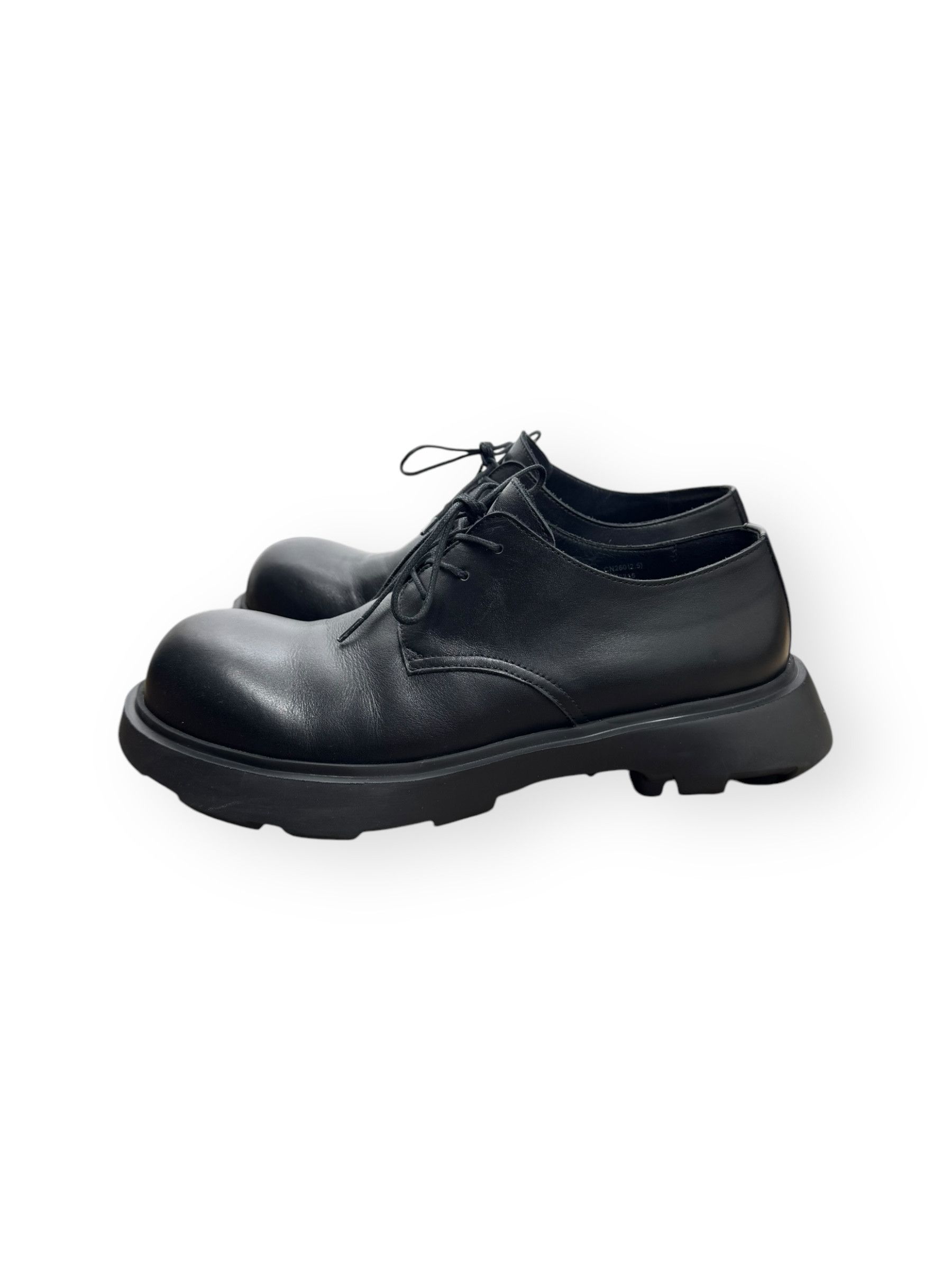 Acne Studios - Leather lace-up shoes - Black Acne Studios derby 40