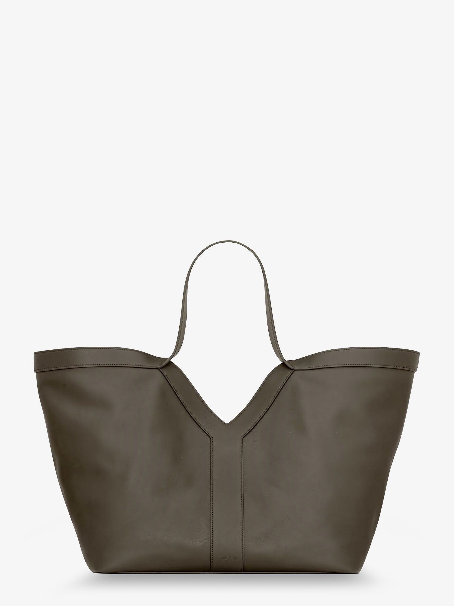 Saint Laurent Paris Tote Y Hammered Leather Shoulder Bag Size ONE SIZE - 1 Thumbnail