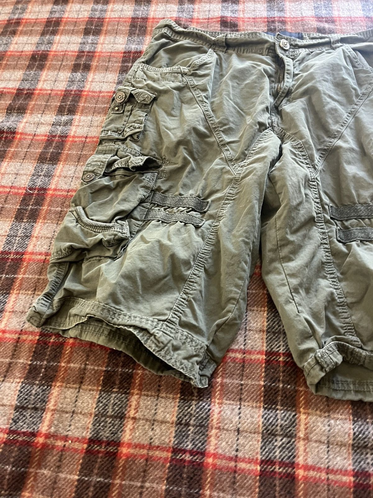 Waste(twice) Y2K 2000’s Twoce Multipocet Military Grunge Wear shorts 36 Size US 36 / EU 52 - 2 Thumbnail