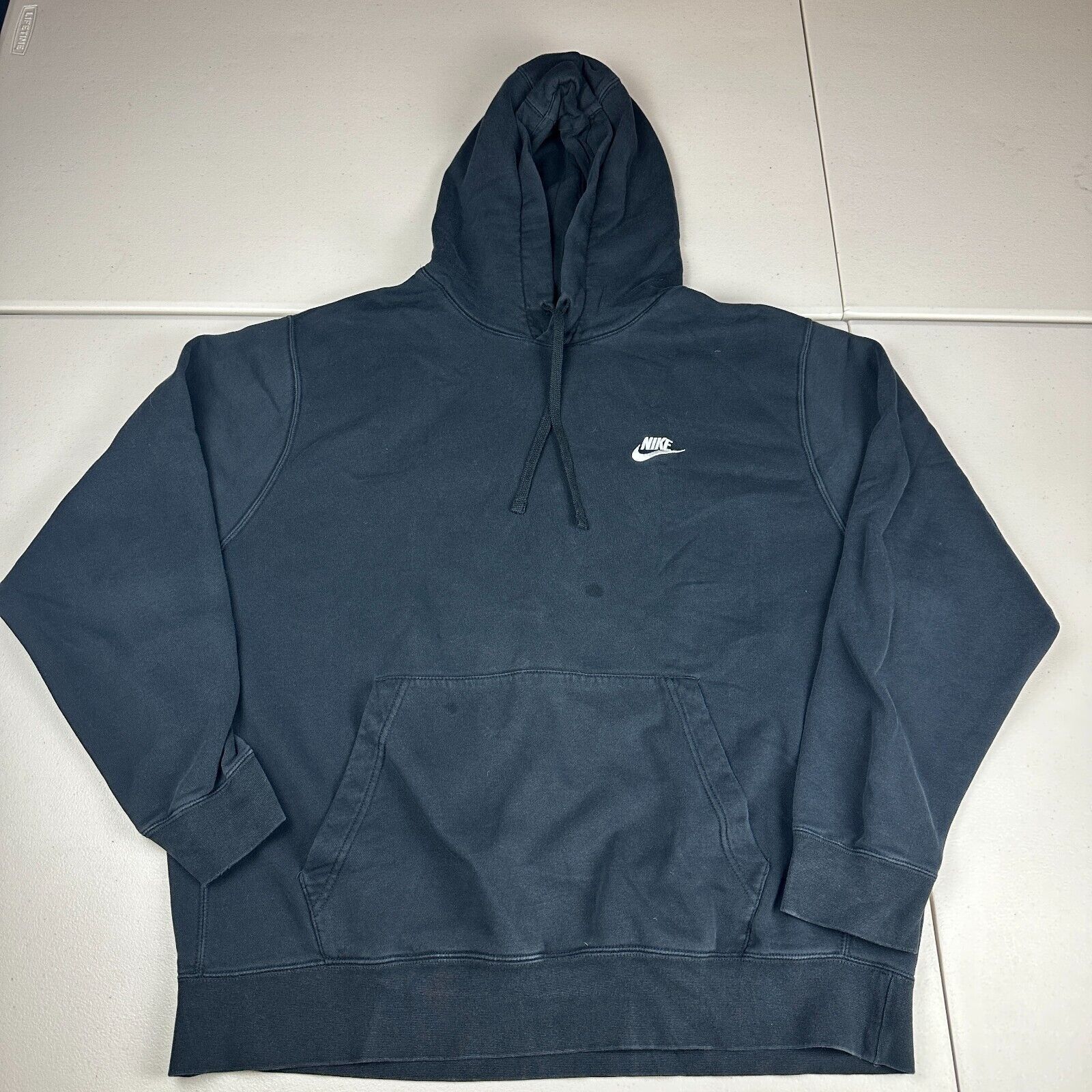 Nike Nike Mens Black Pullover Hoodie Sweater Size XL Essential Size US XL / EU 56 / 4 - 1 Thumbnail