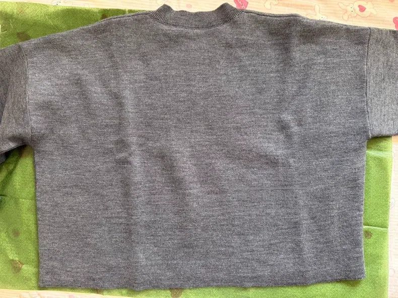 Loewe LOEWE Loose short-length crew neck ribbed sweater Size S / US 4 / IT 40 - 9 Thumbnail