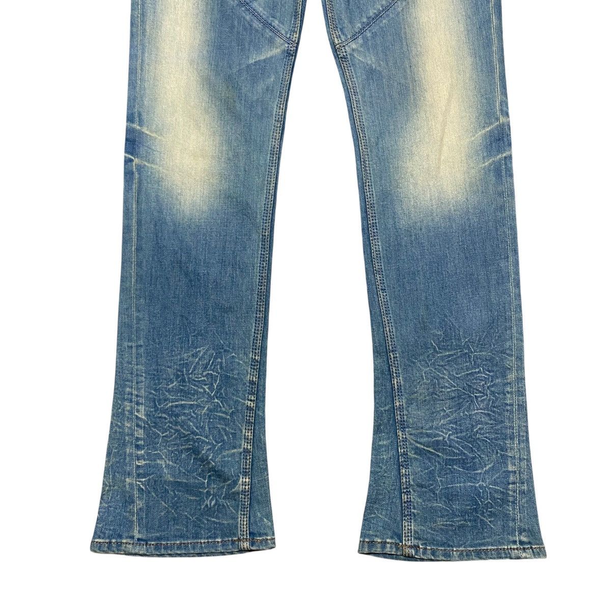 Nicole Club NCFM Denim Low Flare Jeans Size US 32 / EU 48 - 7 Thumbnail