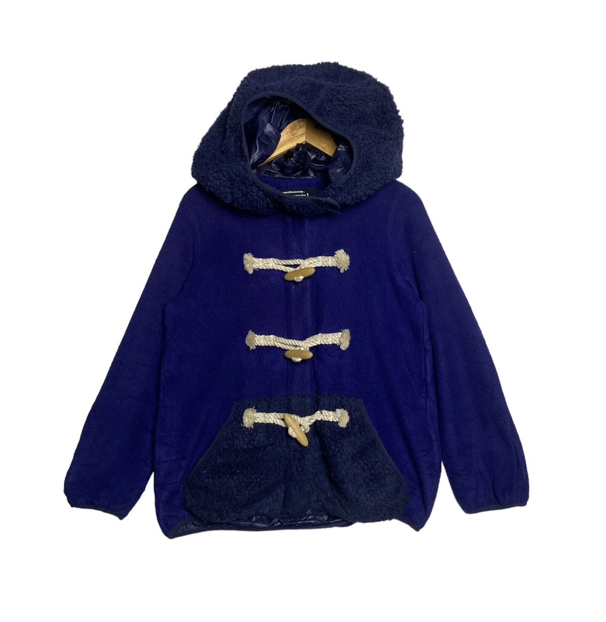 Issey Miyake × Vintage × mercibeaucoup Mercibeaucoup Issey Miyake Duffle Fleece Jacket Size M / US 6-8 / IT 42-44 - 1 Thumbnail
