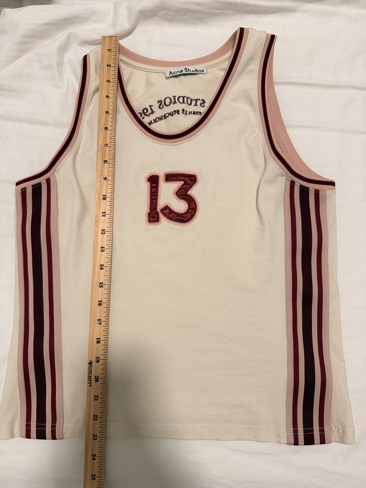 Acne Studios Acne Studios Numbered Tank Top Size US M / EU 48-50 / 2 - 6 Thumbnail