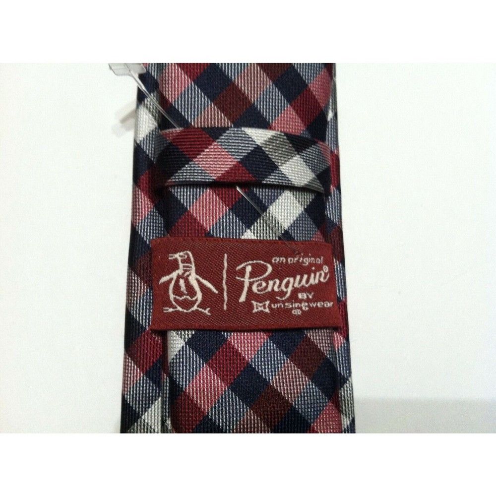 Original Penguin PENGUIN MENS NEW 50%SILK 50%POLYESTER TIE WIDTH:2 1/4" Size ONE SIZE - 2 Thumbnail
