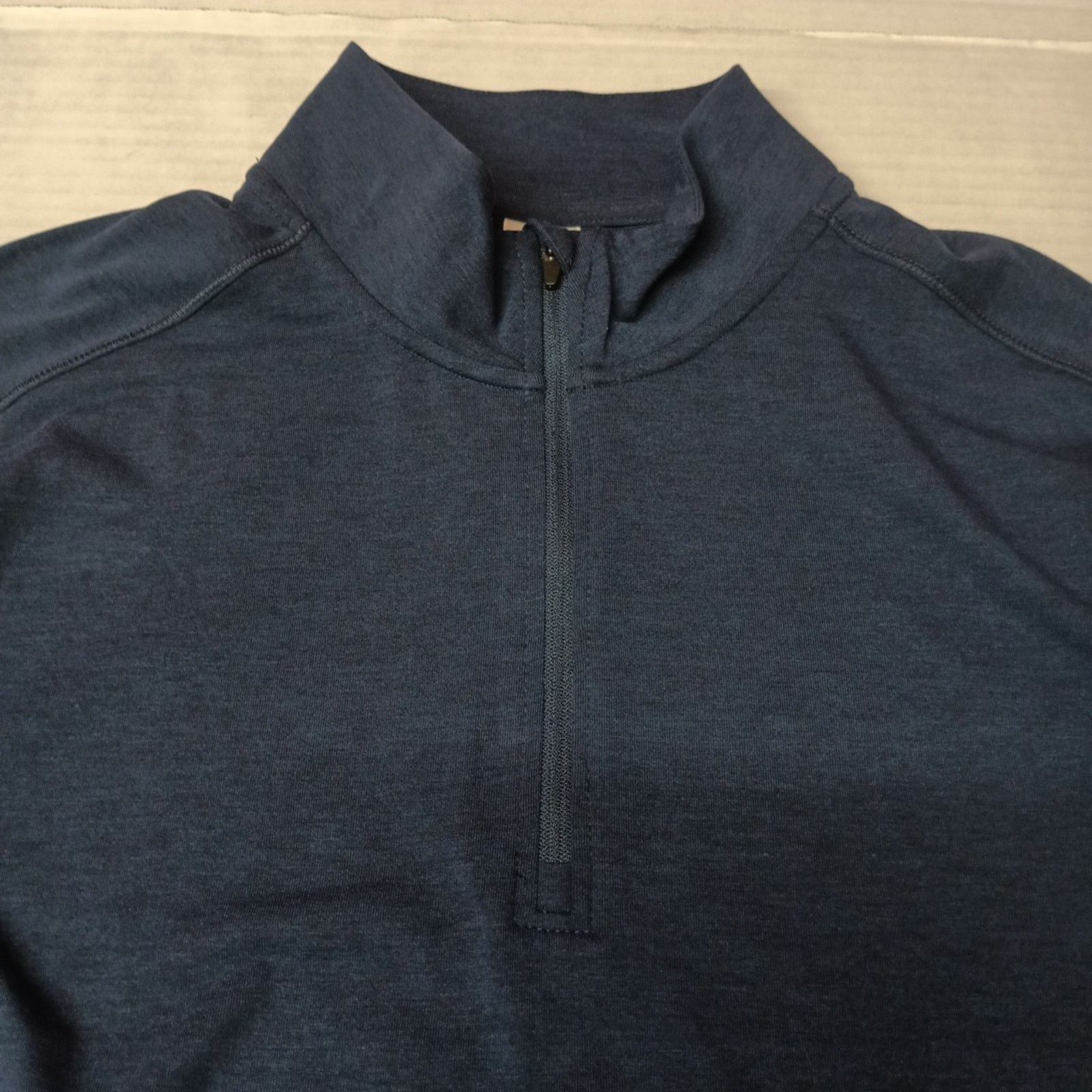 Other Ozark Trail Mens Quarter Zip Pullover Size M Blue Wool Blend Size US M / EU 48-50 / 2 - 5 Thumbnail