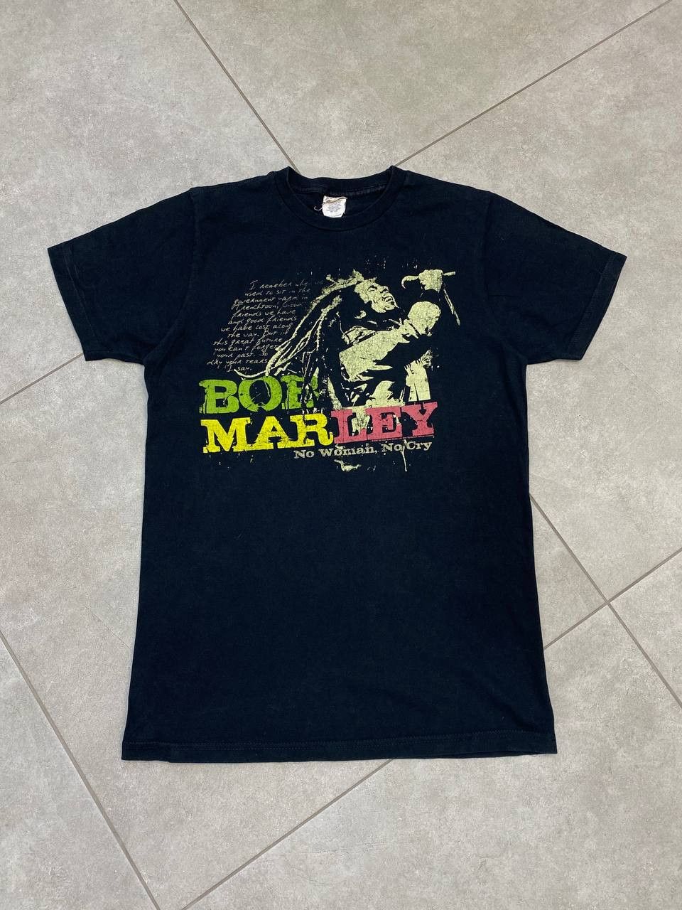 Bob Marley Vintage Bob Marley 2007 No Woman No Cry Promo Print T-Shirt Size US M / EU 48-50 / 2 - 1 Thumbnail
