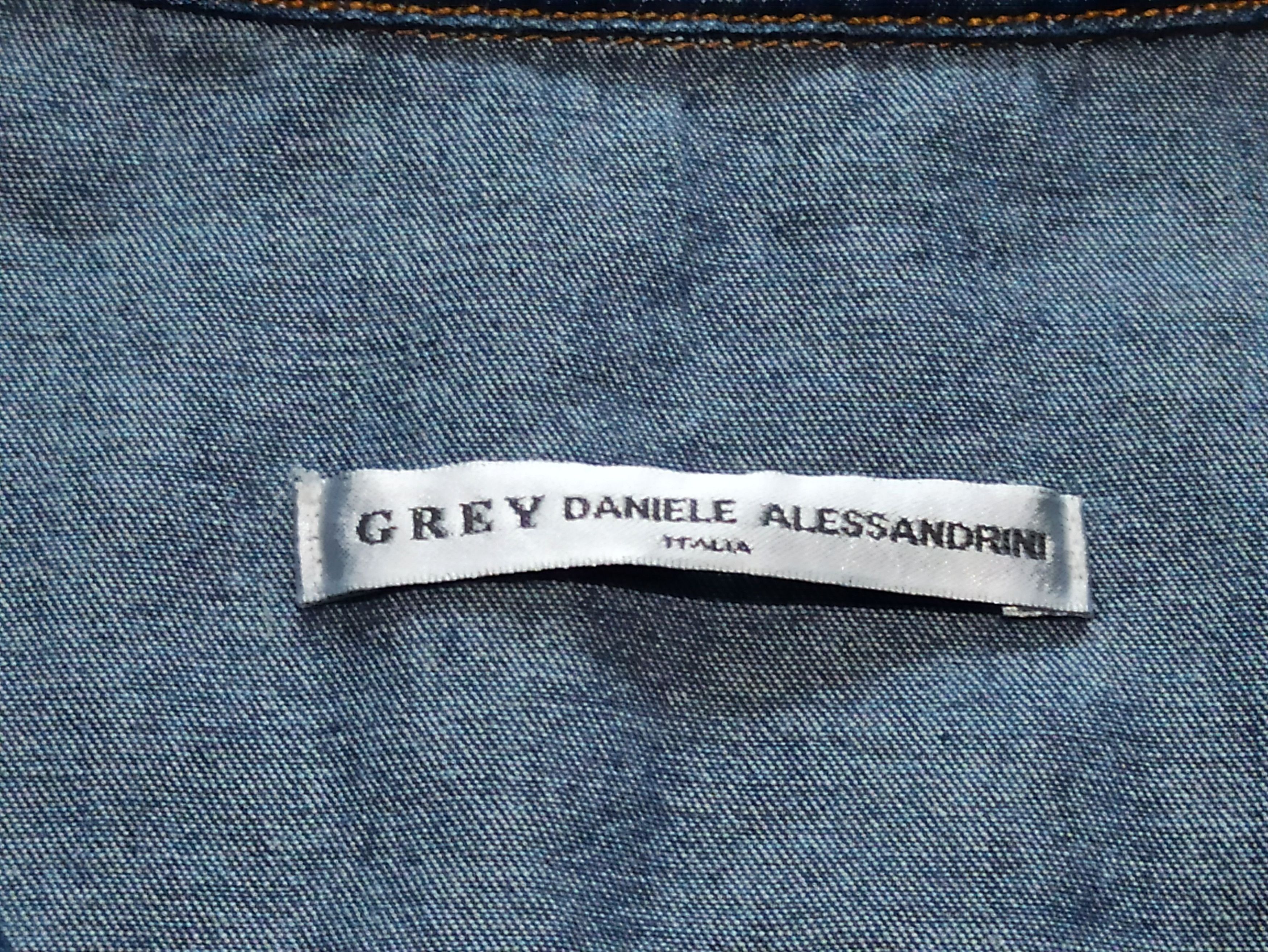 Daniele Alessandrini Daniele Alessandrini Italian Slim Fit Denim Shirt Size US M / EU 48-50 / 2 - 3 Thumbnail