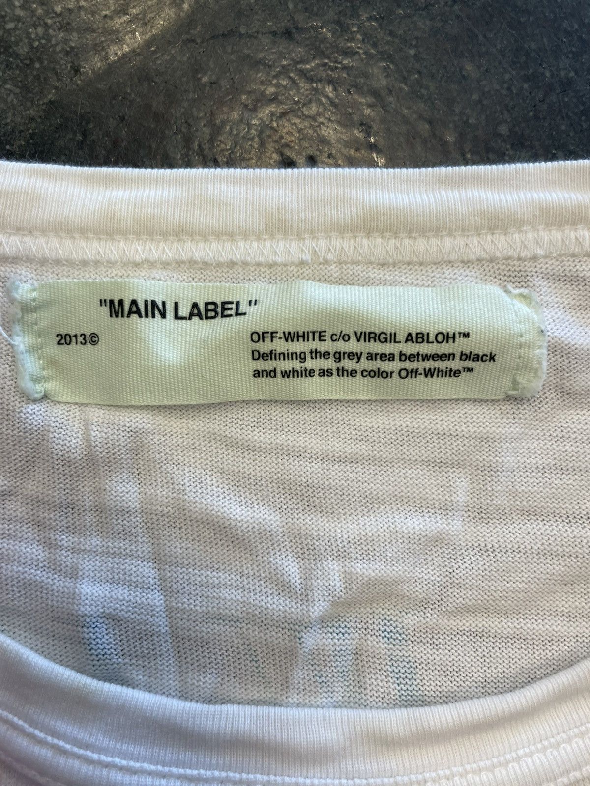 Off-White Off White Mirror Tee Size US XL / EU 56 / 4 - 5 Thumbnail