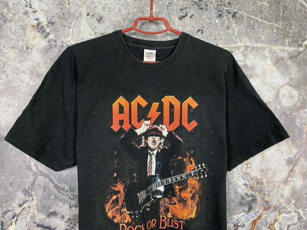 AC/DC × Vintage Men’s T Shirt AC/DC Rock Or Bust 2015-2016 Size XL Size US XL / EU 56 / 4 - 3 Thumbnail