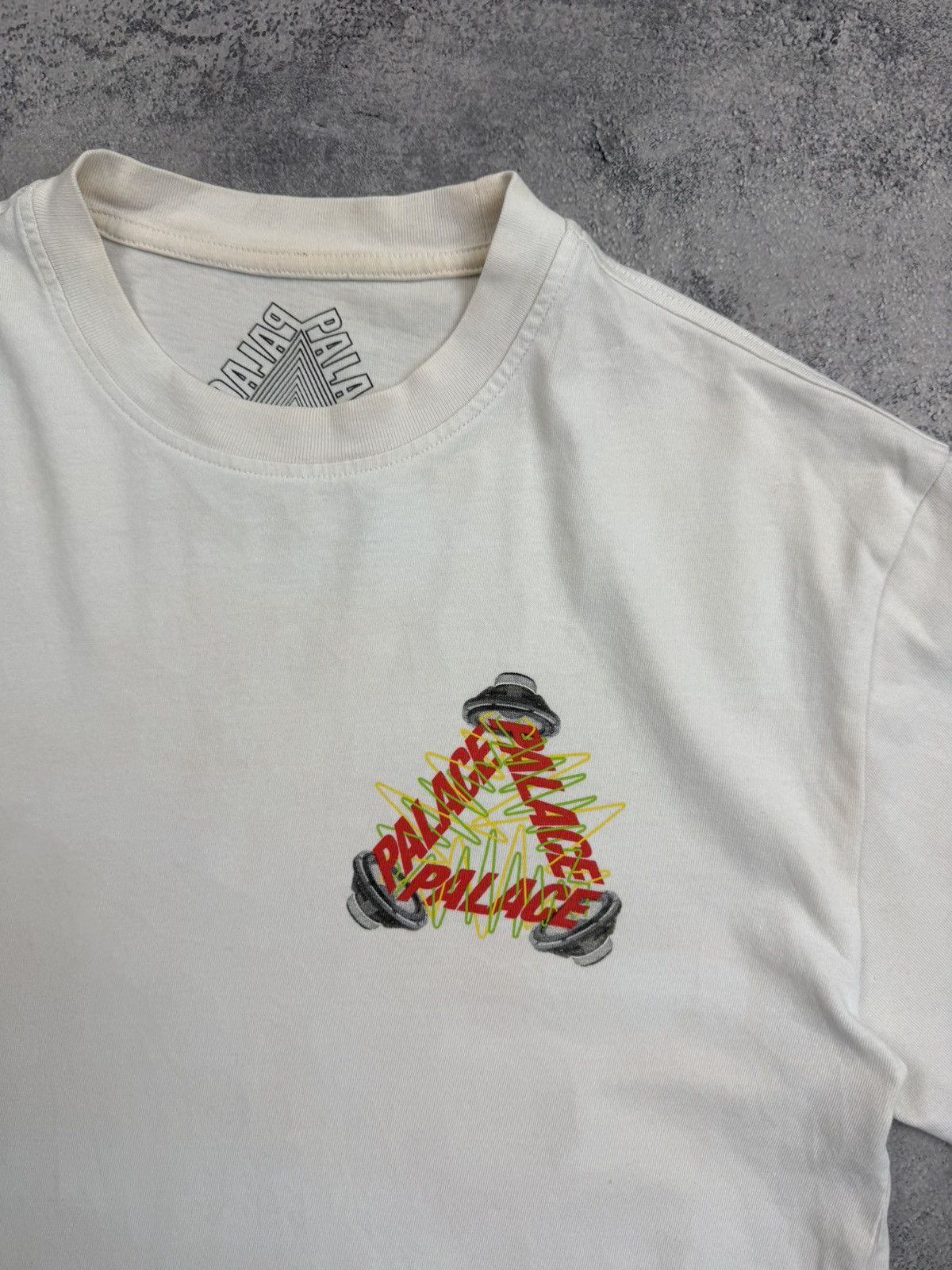 Palace Palace Speaker P-3 Big Logo T-Shirt Skateboards White Tee Size US M / EU 48-50 / 2 - 7 Thumbnail