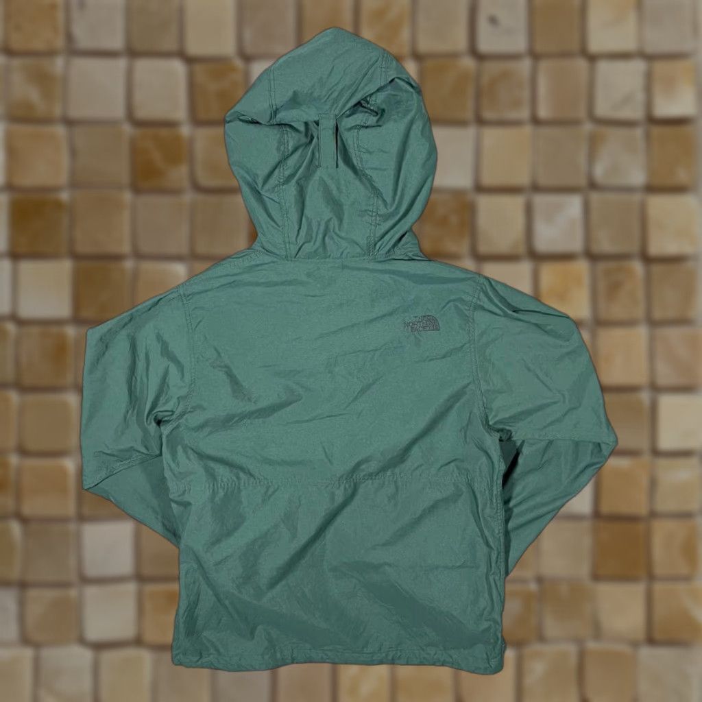 The North Face The North Face TNF Compact Jacket Hooded Windbreaker Green Womens Medium M Jacket Women Green Size M / US 6-8 / IT 42-44 - 1 Thumbnail