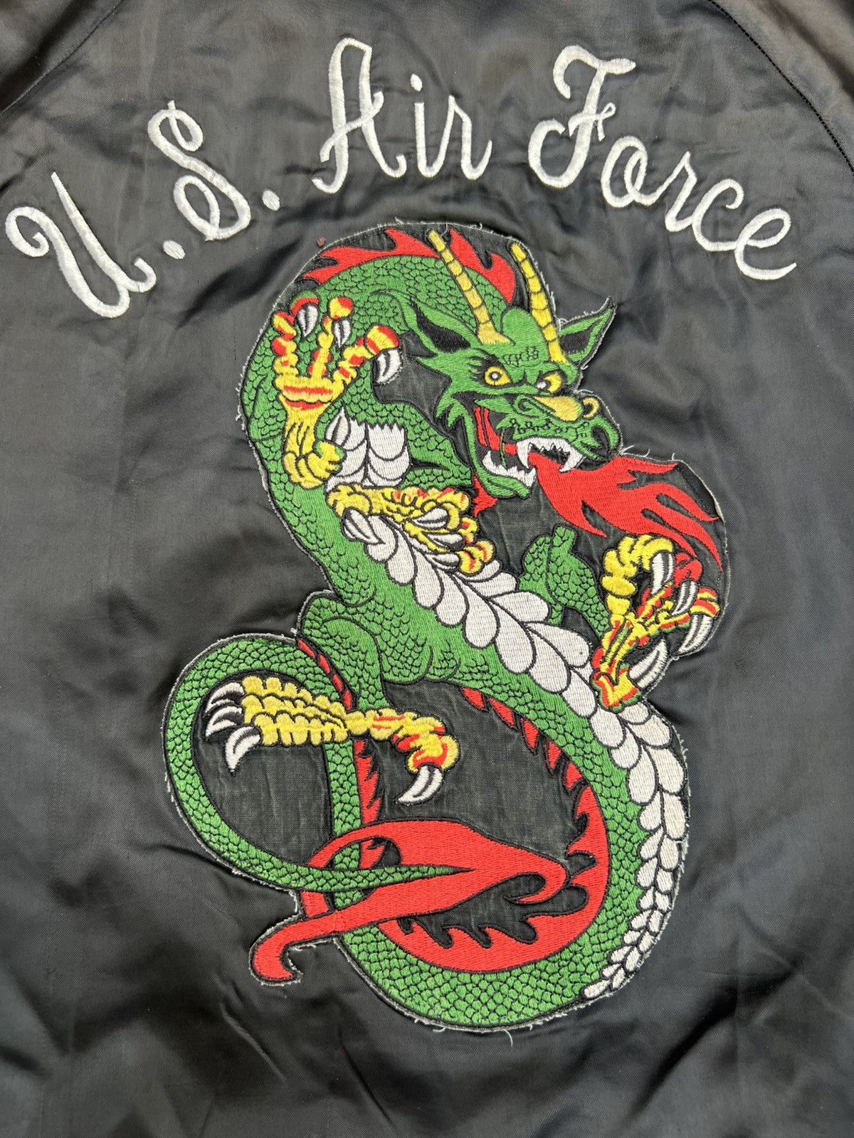 Vintage VERY RARE VINTAGE JACKET SOUVENIR SUKAJAN USAF US AIR FORCE Size US M / EU 48-50 / 2 - 2 Thumbnail