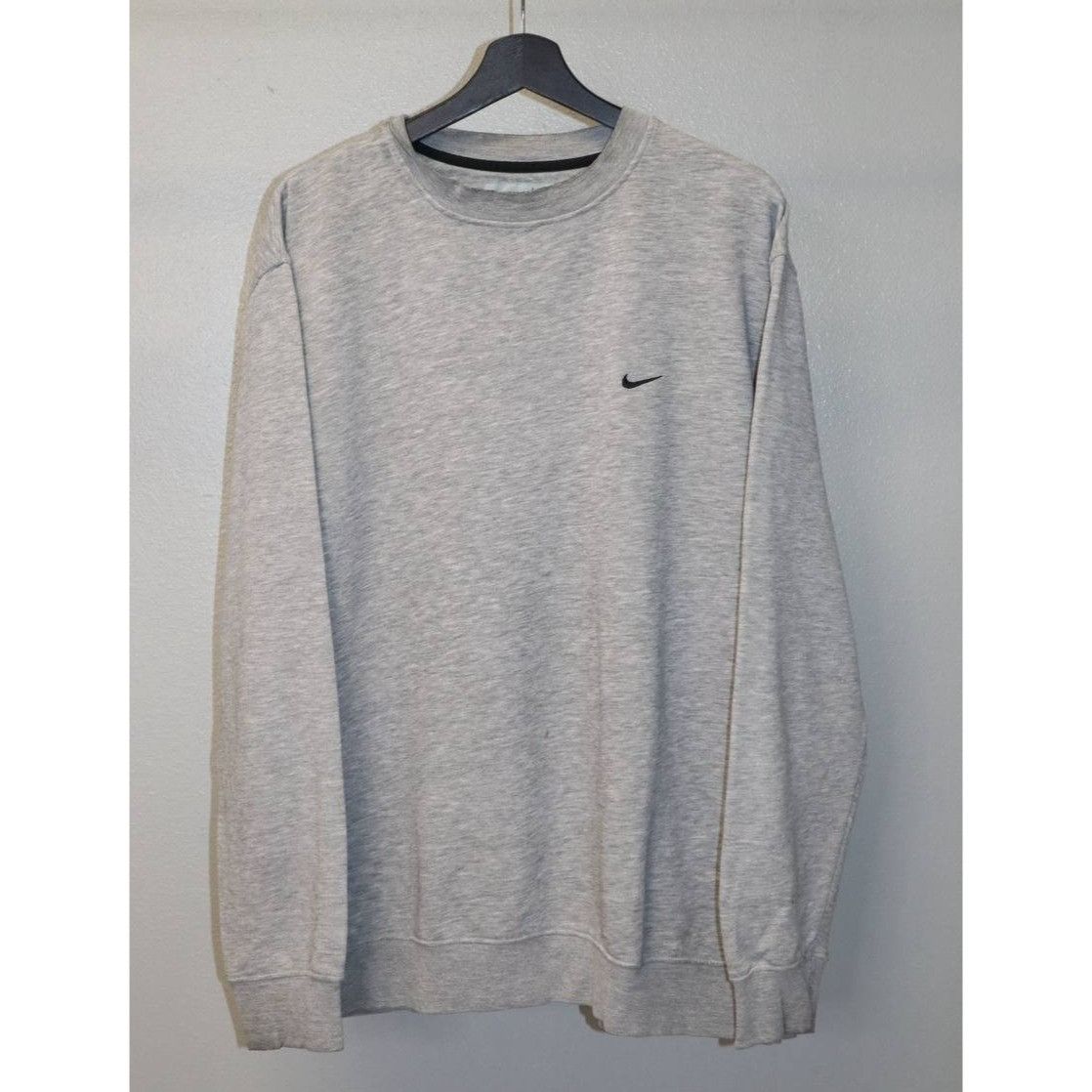Nike Vintage Nike Men's XL Gray Crewneck Sweatshirt Cotton Fleece Size US L / EU 52-54 / 3 - 1 Thumbnail
