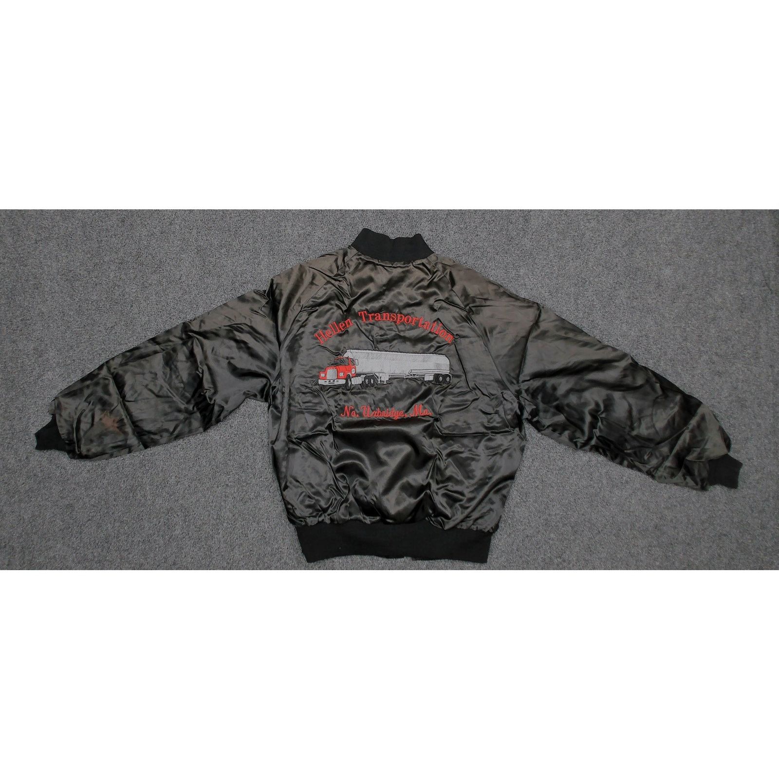 Vintage King Louie Vintage 70s Mack Truck Satin Bomber Jacket L Size US L / EU 52-54 / 3 - 6 Thumbnail