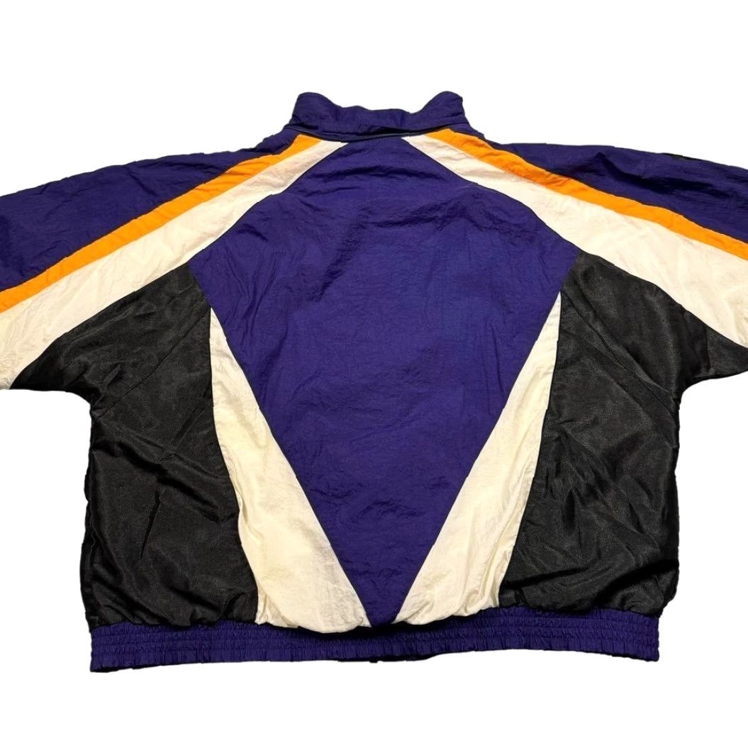 Reebok VINTAGE Reebok Windbreaker Jacket Men XL Purple 90s Phoenix Suns Full Zip Lined Track Nike? Size US XL / EU 56 / 4 - 7 Thumbnail