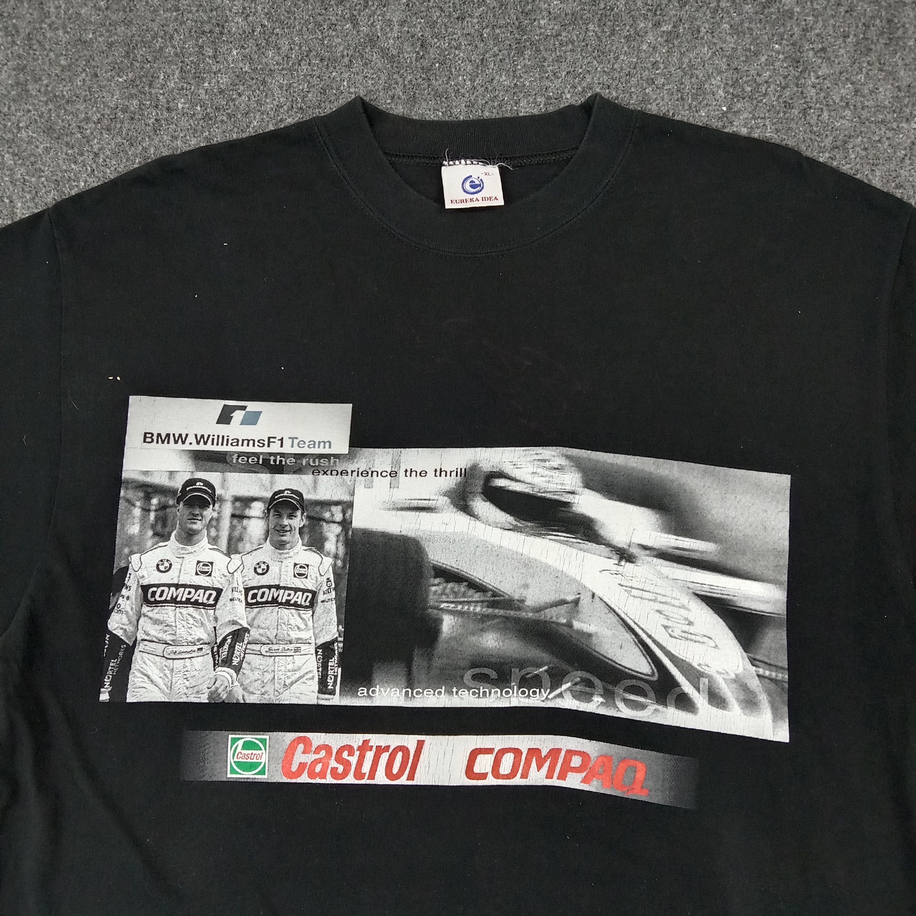 BMW Castrol BMW William Formula One Team Racing Tshirt C267N52 Size US L / EU 52-54 / 3 - 2 Thumbnail