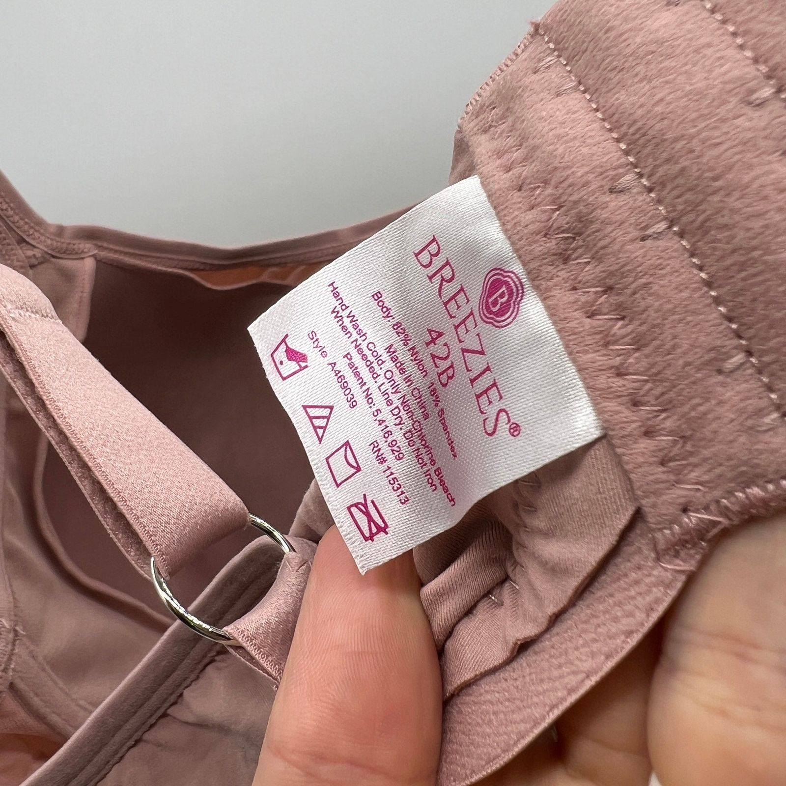 Other Breezies Comfort Zone Full Coverage Wirefree T-Shirt Bra Ros Size M / US 6-8 / IT 42-44 - 6 Thumbnail