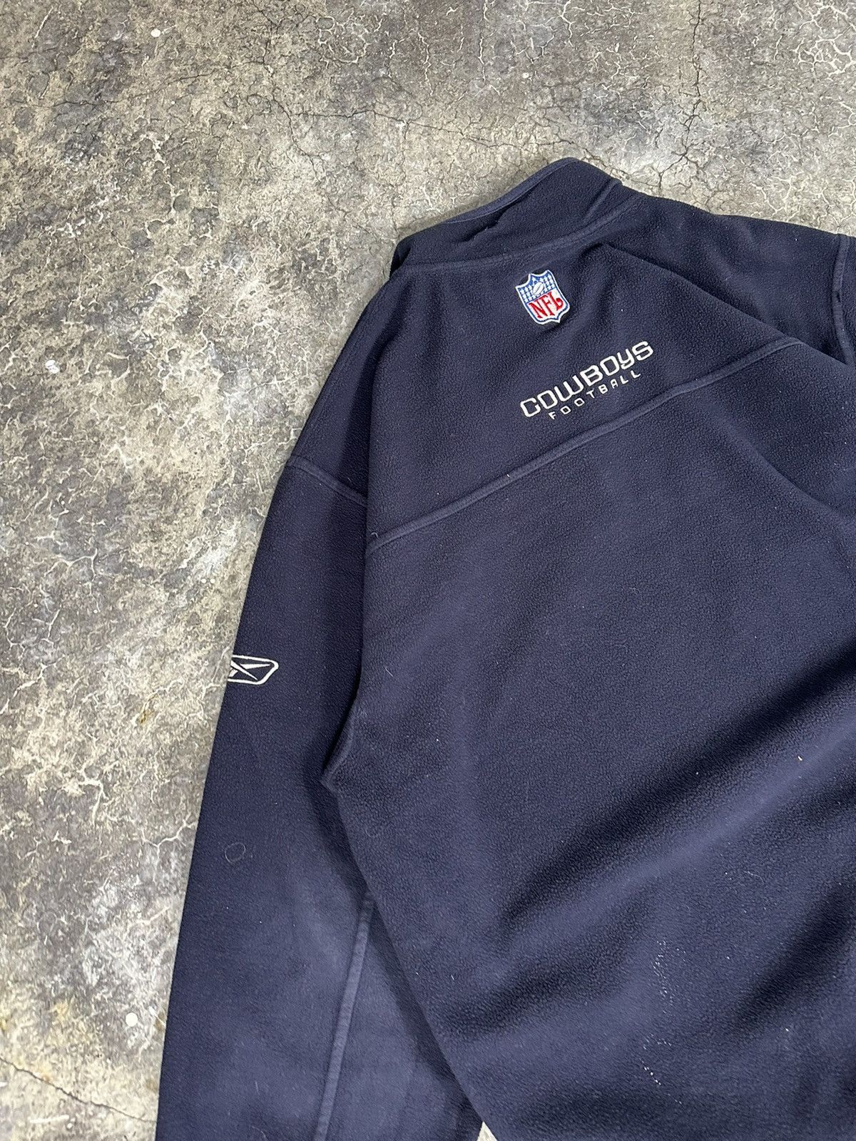 NFL × Vintage Vintage Dallas Cowboys Quarterzip Fleece Size US L / EU 52-54 / 3 - 6 Thumbnail