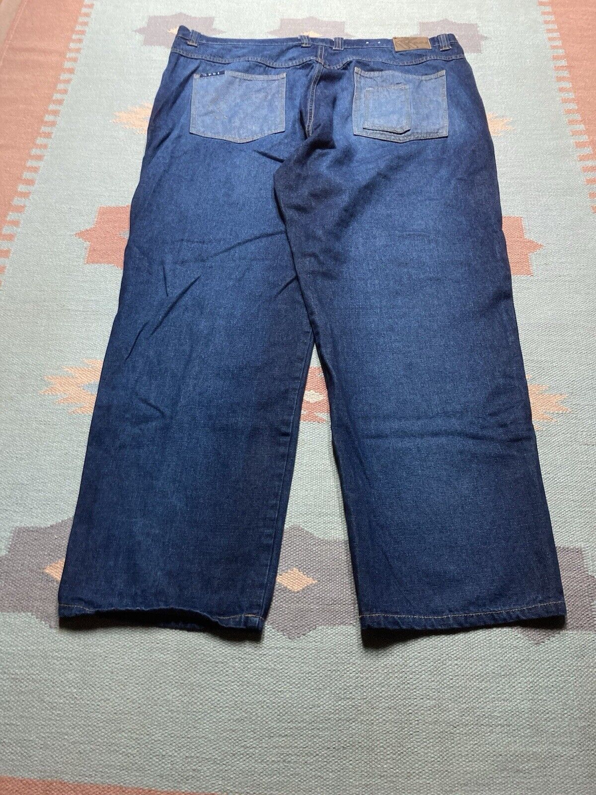 Karl Kani × Vintage VTG y2k super baggy jeans Karl Kani massive skater 44x33 Size US 44 / EU 60 - 2 Thumbnail