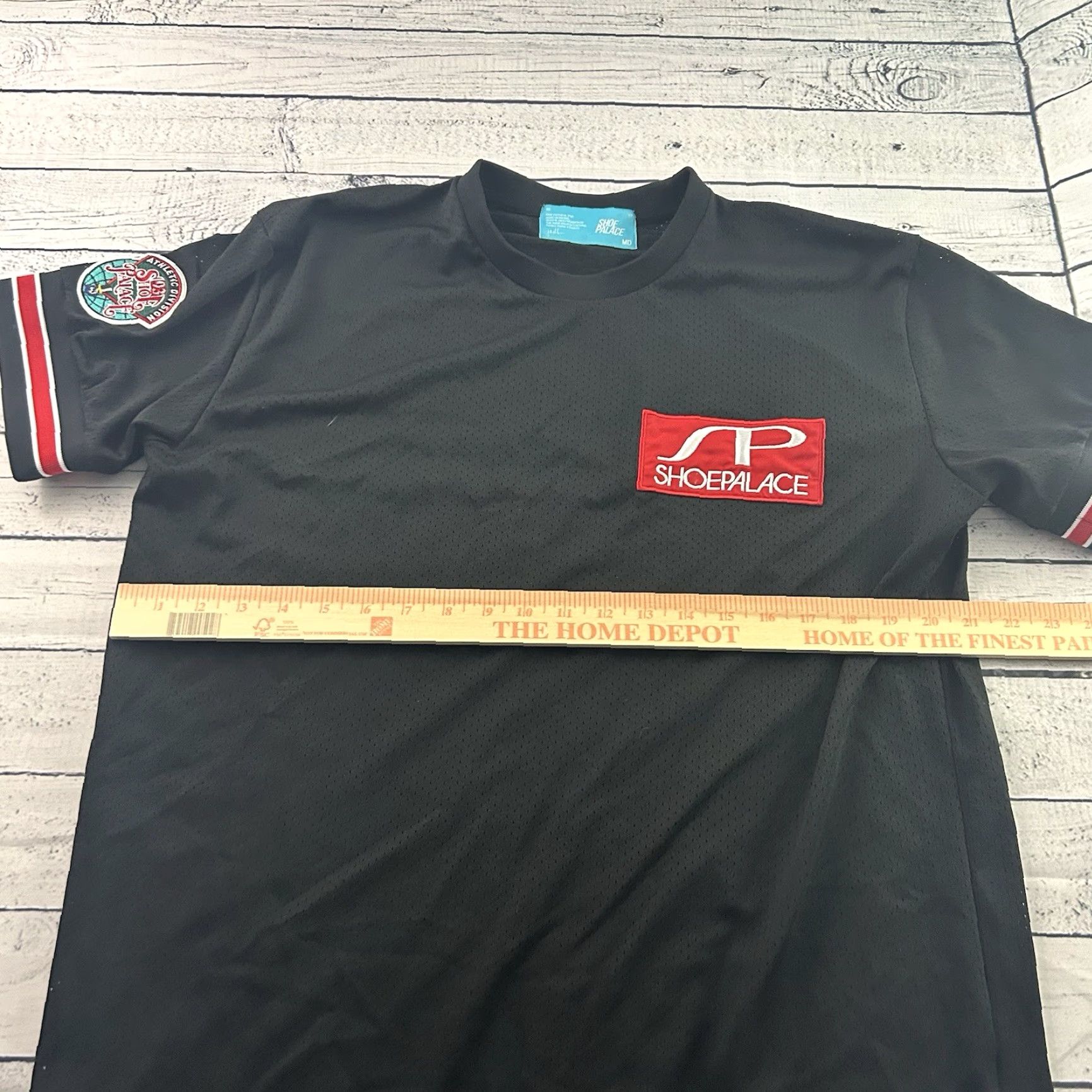 Palace Shoe Palace Shirt Short Sleeve Jersey Shirt Men M Black Size US M / EU 48-50 / 2 - 6 Thumbnail
