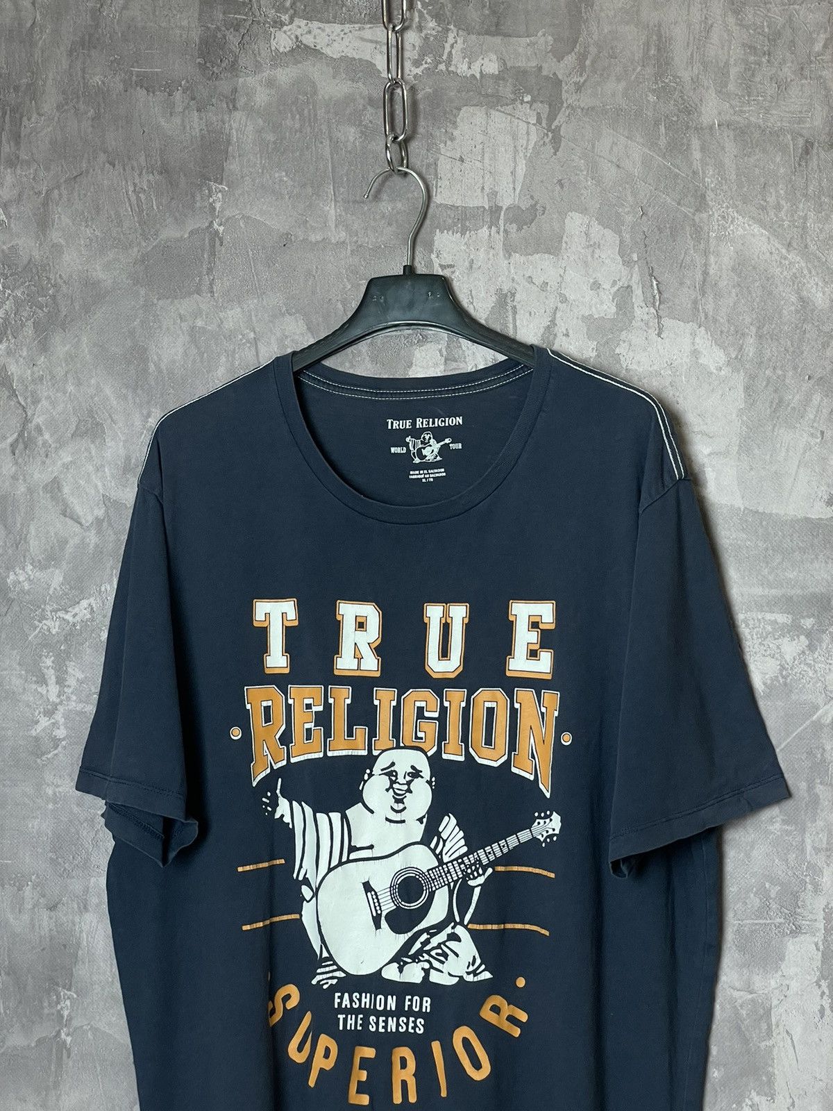 Japanese Brand × True Religion × Vintage Vintage True Religion T-Shirt Big Logo Japan Style Y2K Size US L / EU 52-54 / 3 - 2 Thumbnail