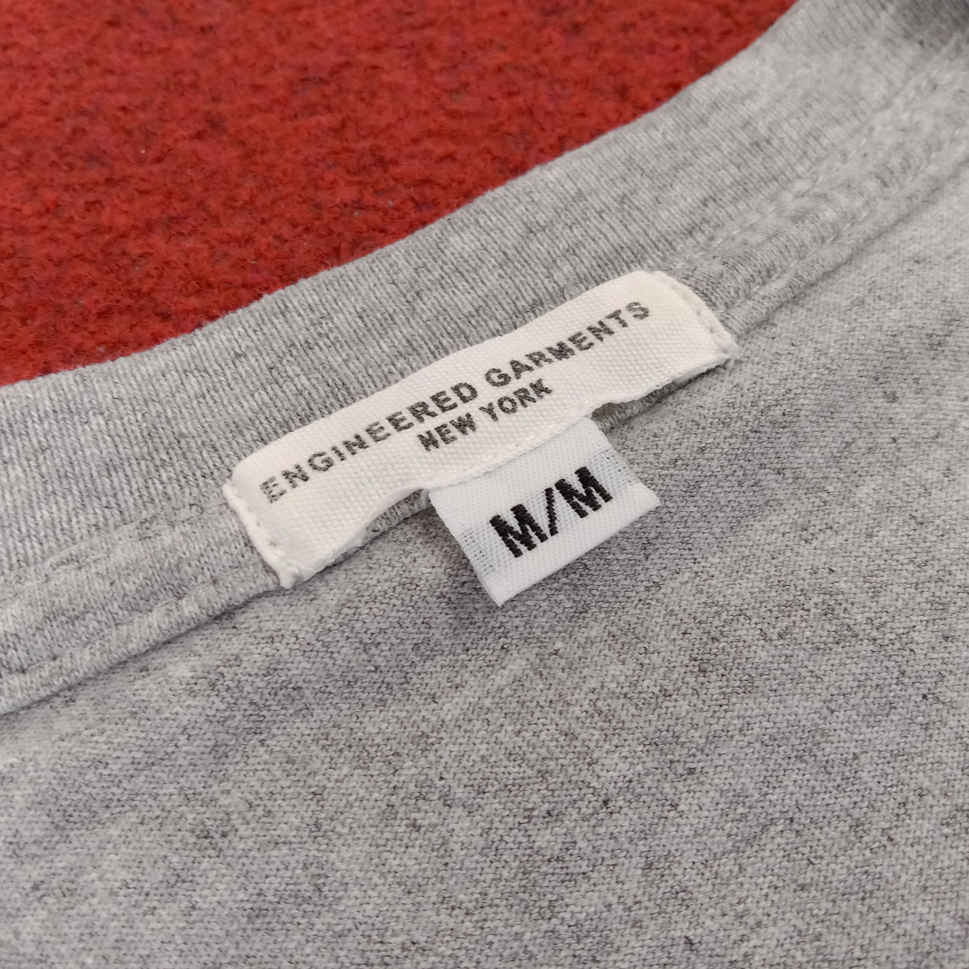 Engineered Garments × Vintage Engineered Garments Streetwear Stripes Pocket Style Tshirt Size US M / EU 48-50 / 2 - 4 Thumbnail