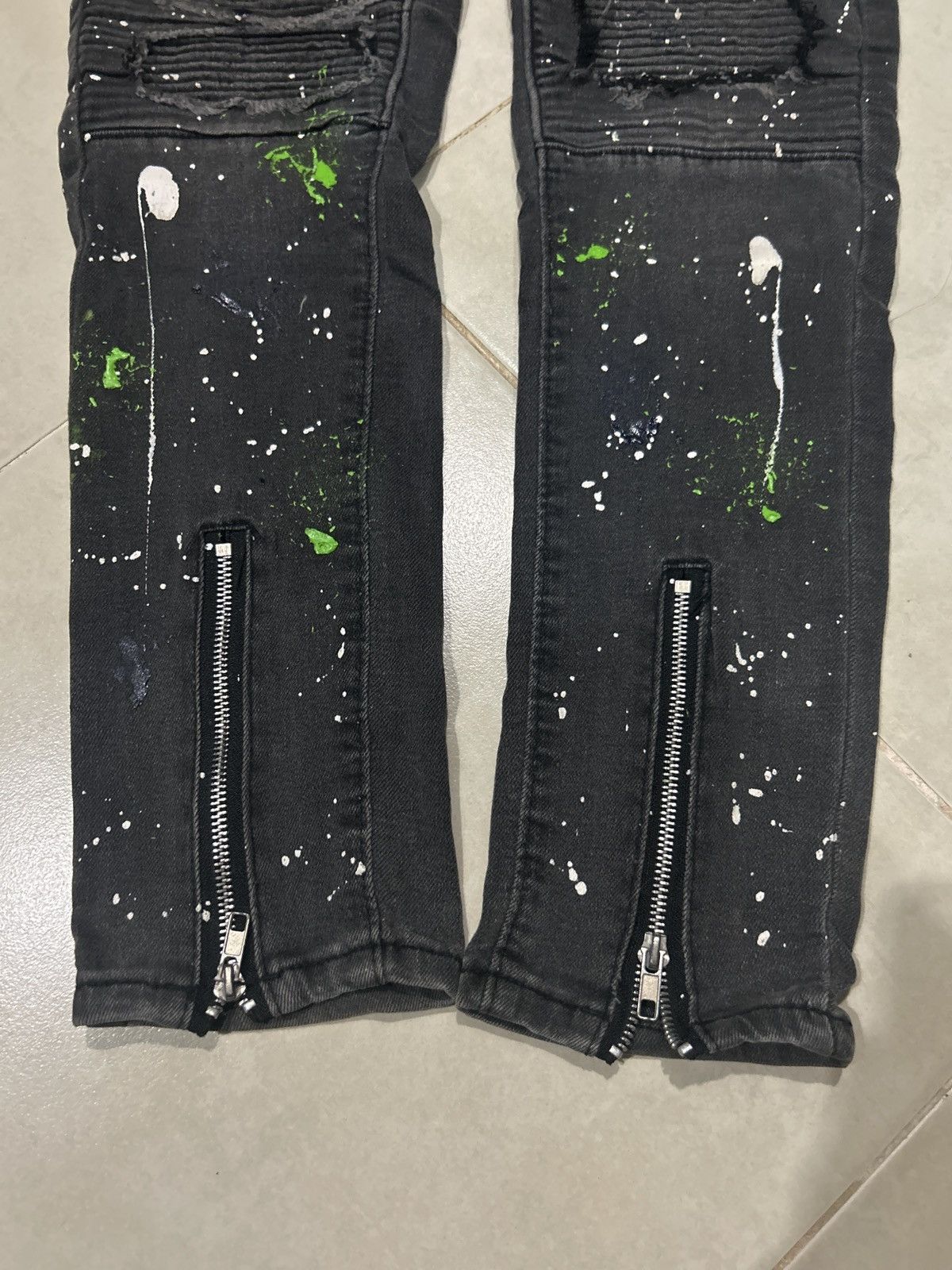Actual Pain painted jeans 👖 Size US 28 / EU 44 - 5 Thumbnail