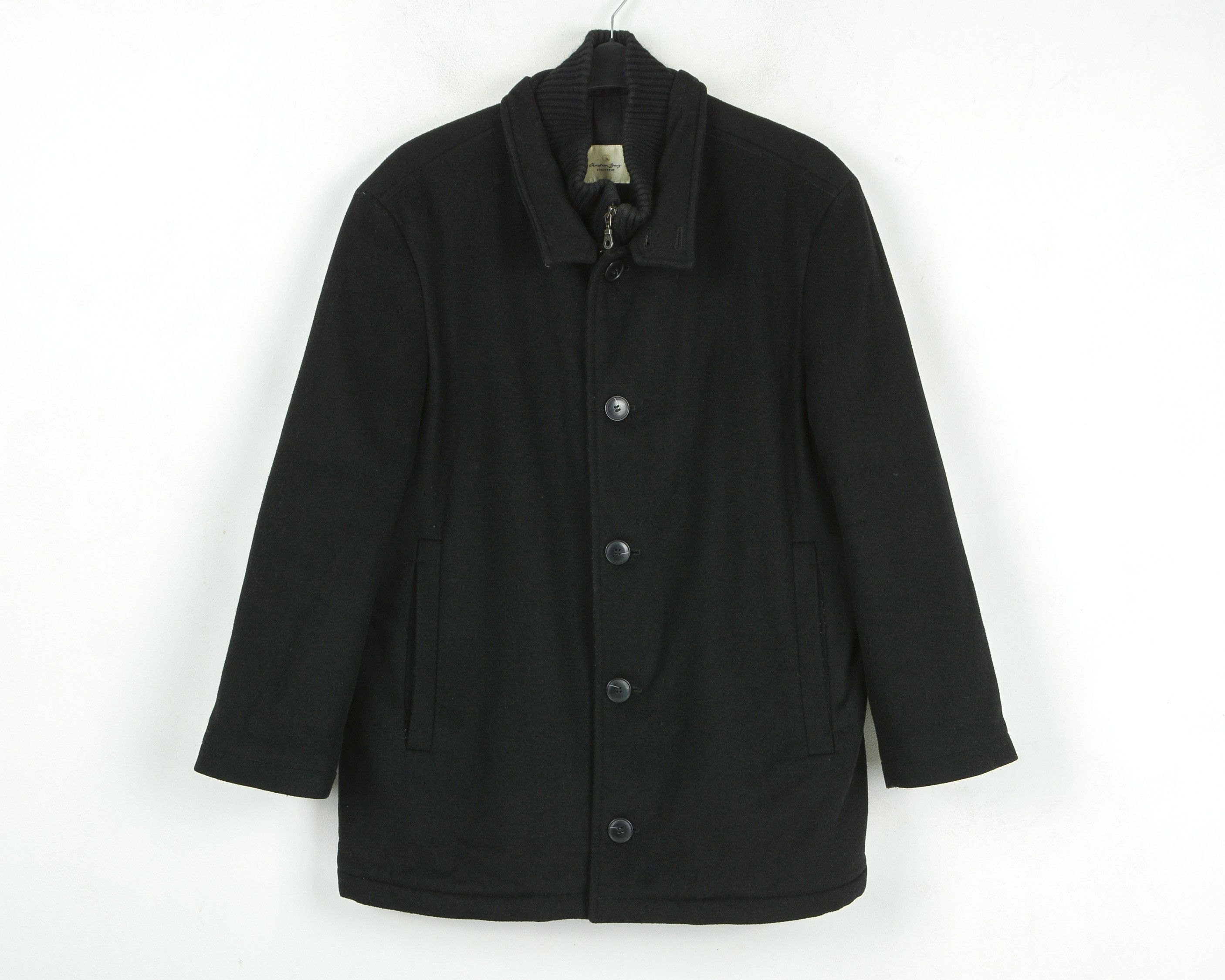 Smartwool CHRISTIAN BERG 'Taylor' Wool Car Jacket Pea Coat Formal Size US M / EU 48-50 / 2 - 1 Thumbnail