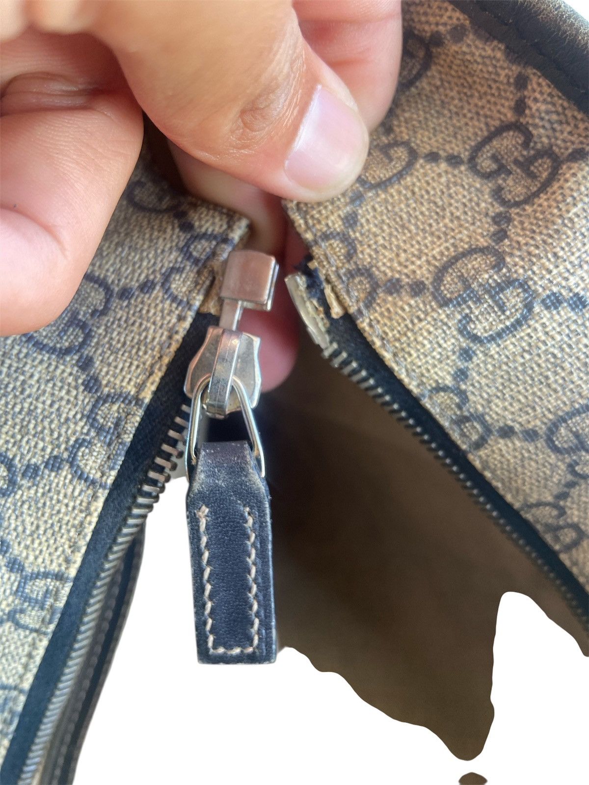Balenciaga × Gucci GUCCI GG supreme canvas tote bag Authentic Size ONE SIZE - 10 Thumbnail