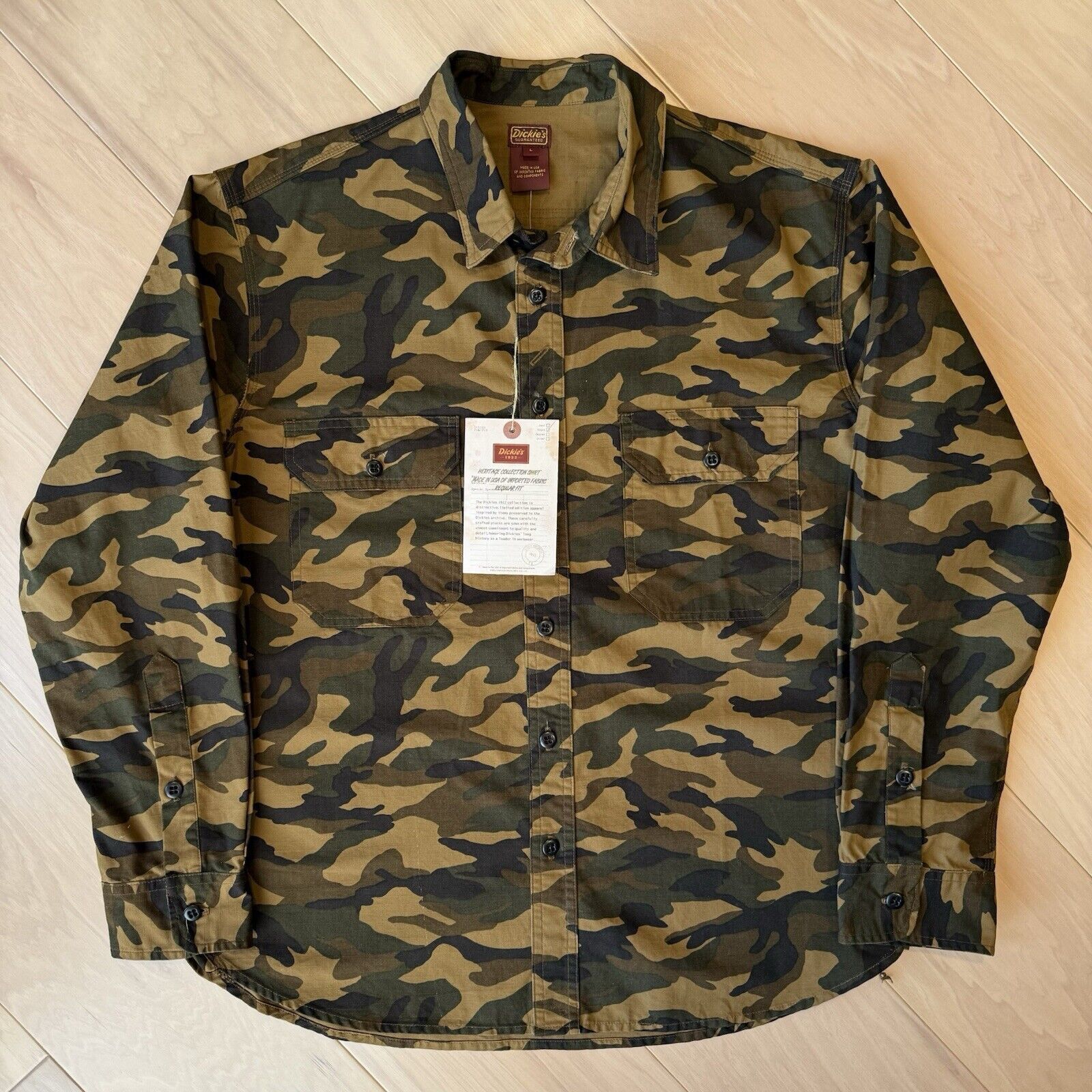 Dickies Dickies 1922 Shirt L Multicolor Button Up New York Archival Size US L / EU 52-54 / 3 - 2 Thumbnail