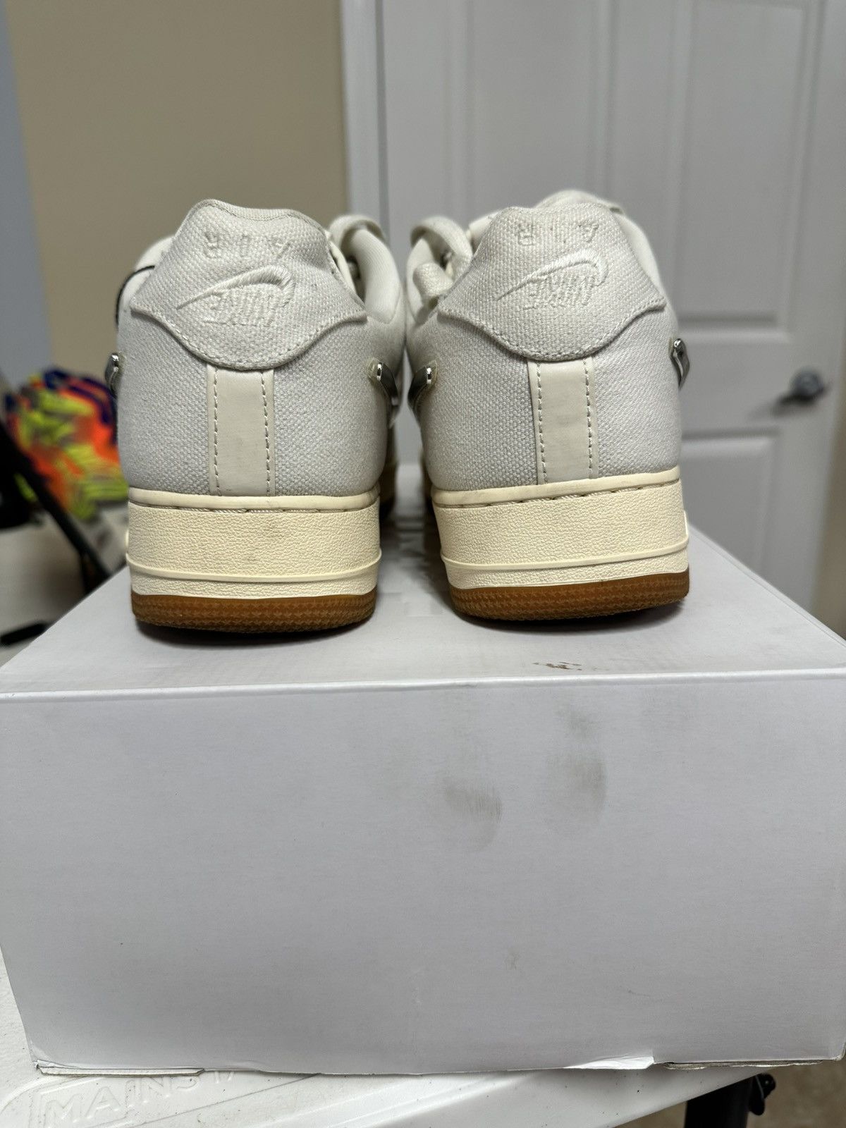 Nike × Travis Scott Travis scott air force ones Size US 10.5 / EU 43-44 - 3 Thumbnail