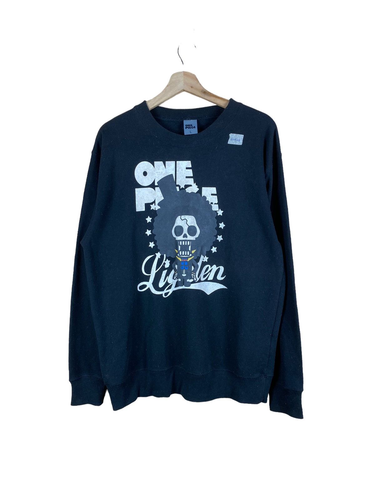 Brooks × Japanese Brand × One Piece VINTAGE ONE PIECE BROOK CHARACTER SWEATSHIRT Size US L / EU 52-54 / 3 - 1 Thumbnail