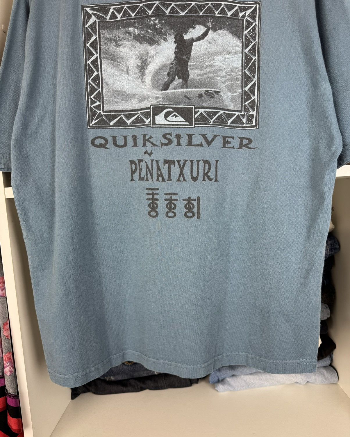 Quiksilver Vintage Quiksilver Faded T-shirt Size US L / EU 52-54 / 3 - 13 Thumbnail