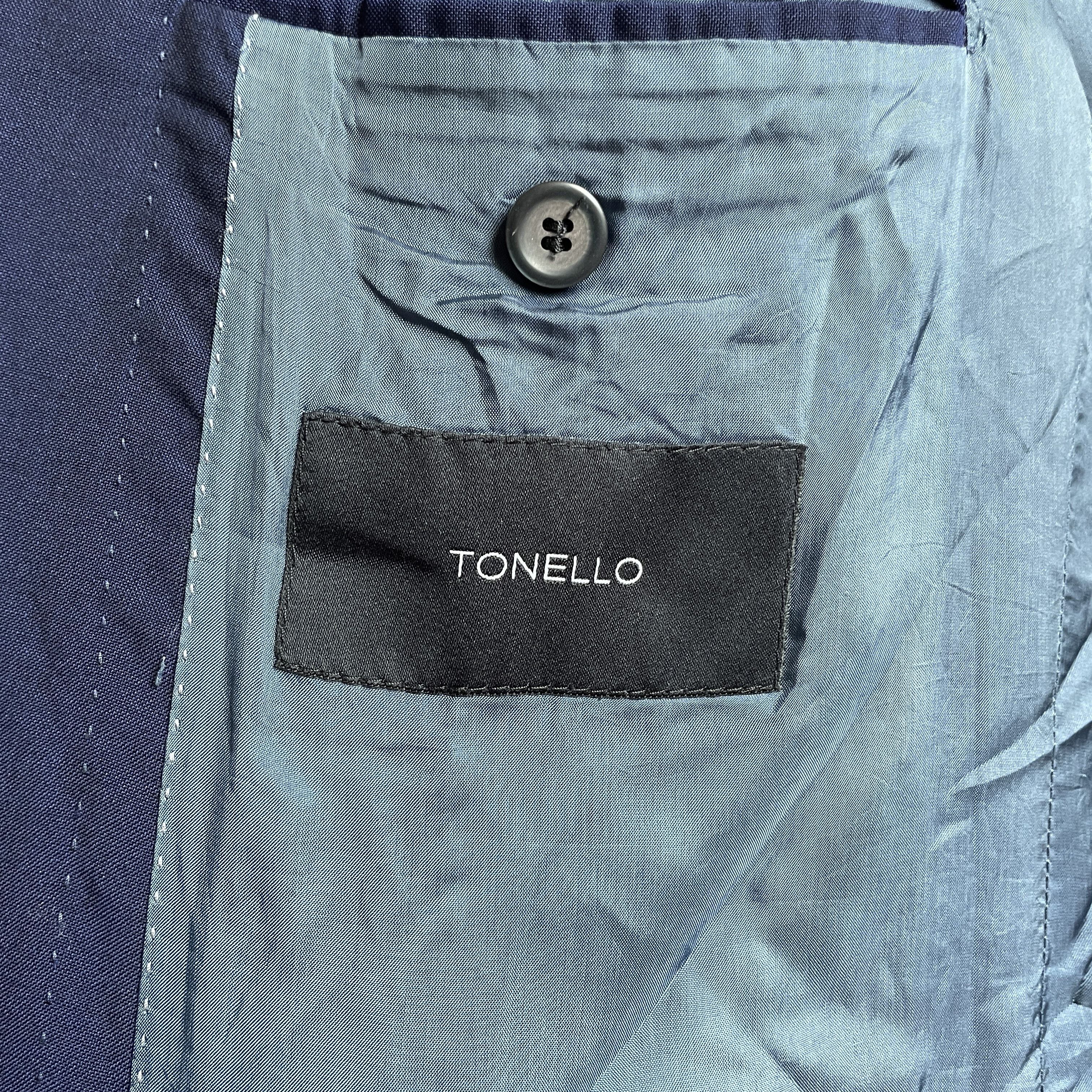 Tonello Tonello Handmade Wool/Mohair Suit Jacket Blazer Size EUR 50 Size 40R - 8 Thumbnail