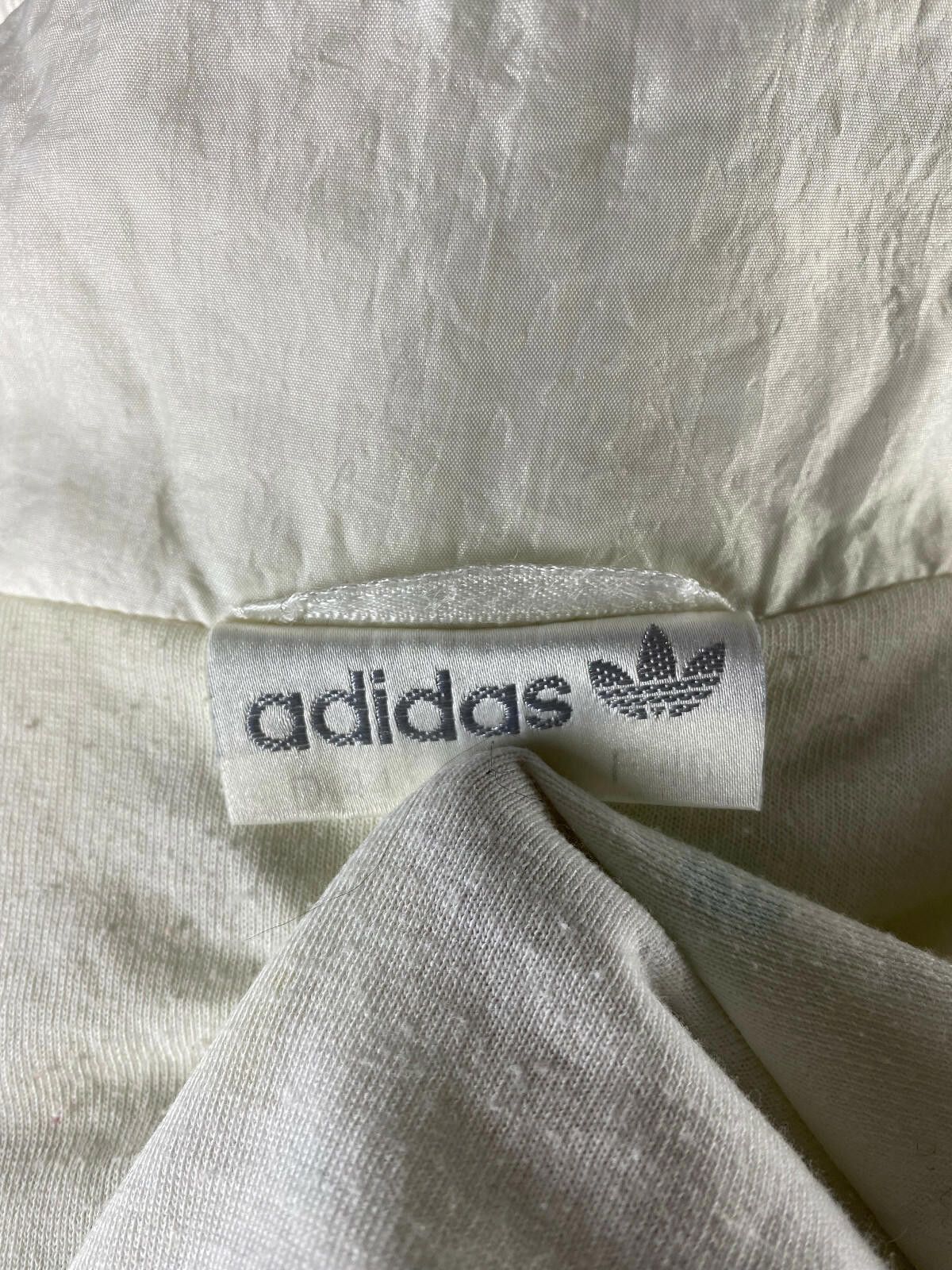 Adidas Vintage Rare Adidas Originals White Track Jacket D 44 F 40 Size US M / EU 48-50 / 2 - 9 Thumbnail